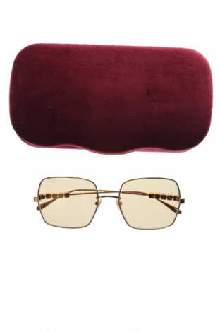 Γυαλιά ηλίου Gucci, Χρώμα Χρυσαφί, Τιμή 406,70 €