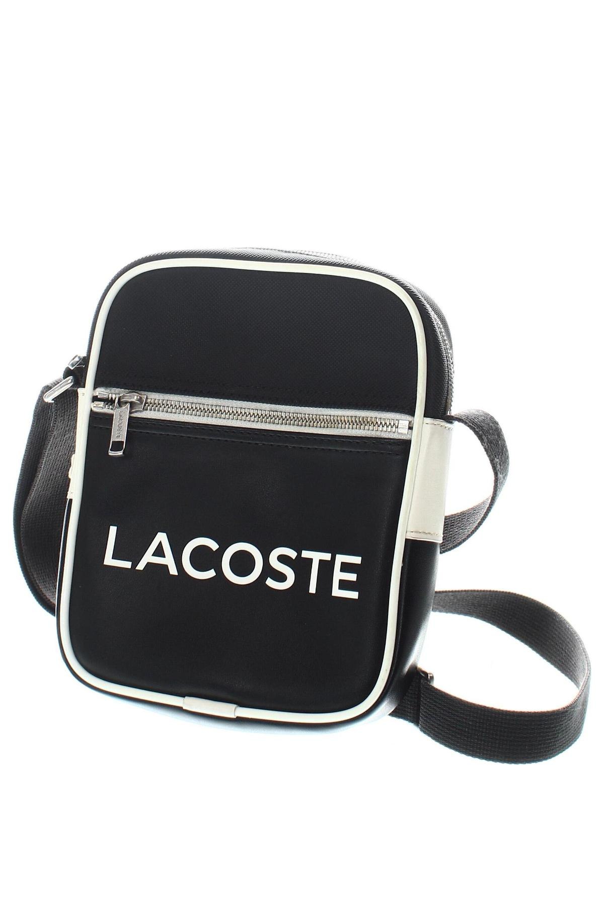 Чанта Lacoste, Цвят Черен, Цена 232,00 лв.