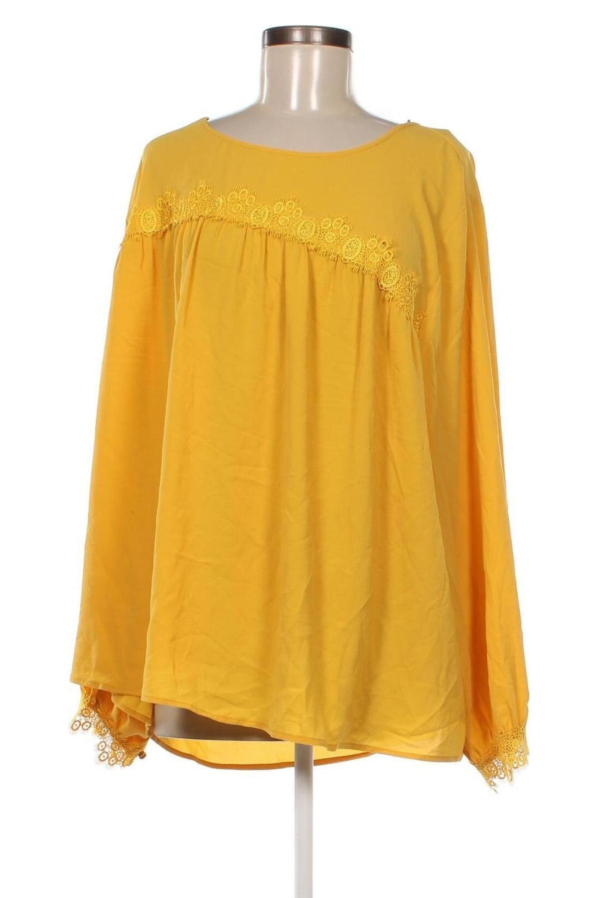 Damen Shirt, Größe 3XL, Farbe Gelb, Preis 13,22 €