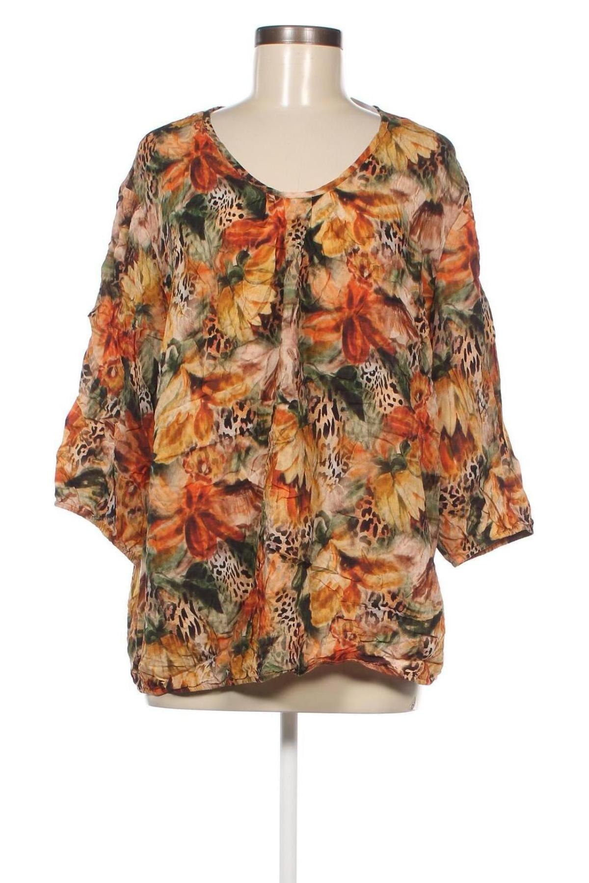 Γυναικεία μπλούζα, Μέγεθος 3XL, Χρώμα Πολύχρωμο, Τιμή 7,05 €