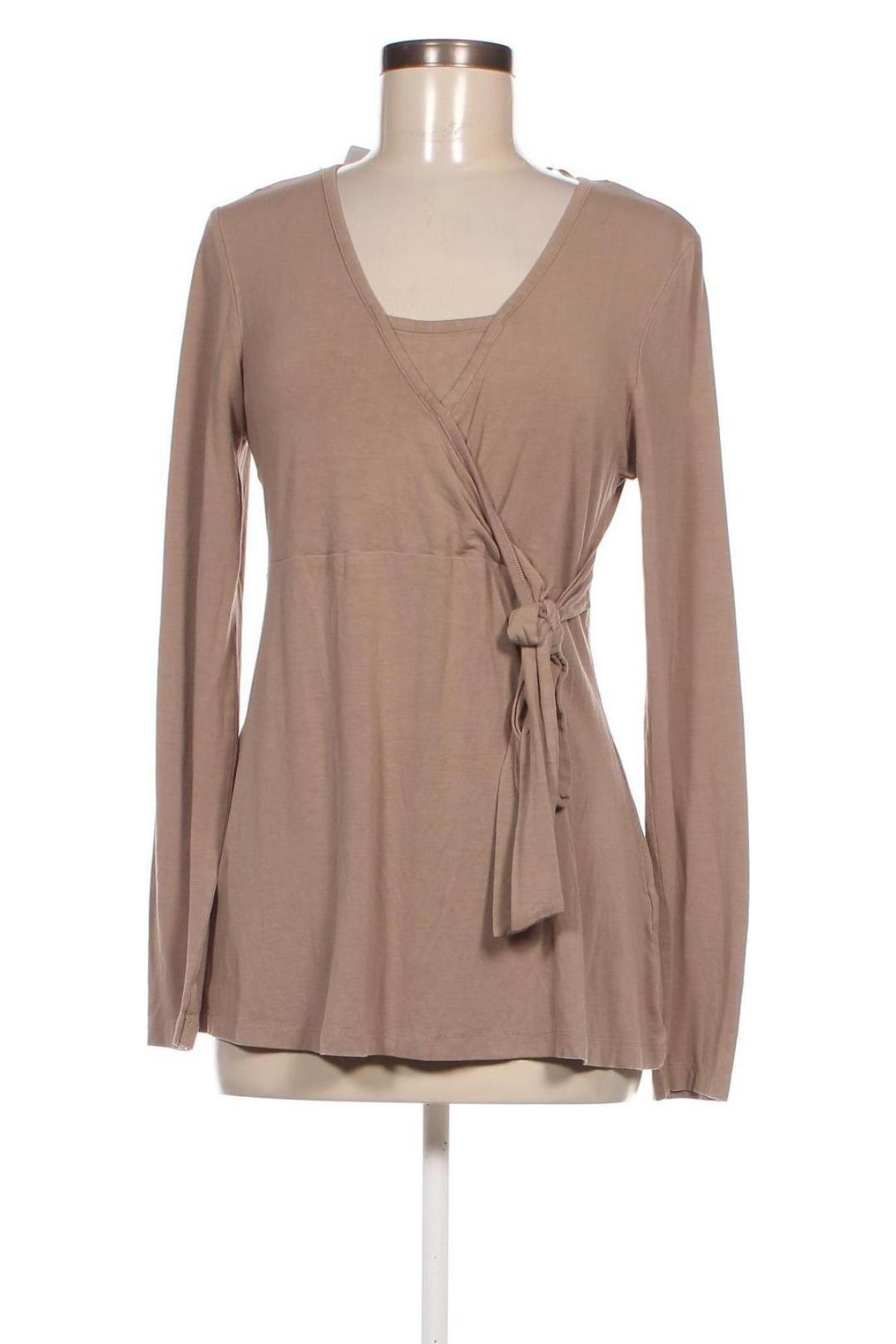 Damen Shirt, Größe M, Farbe Beige, Preis 2,15 €