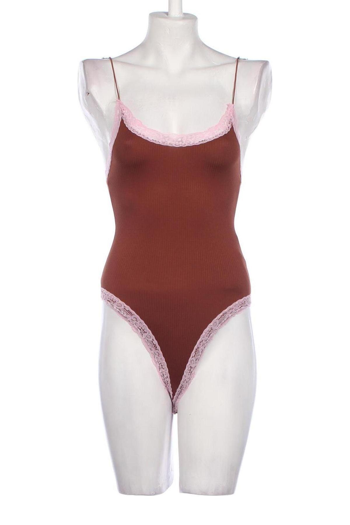 Damenbluse-Body Jennyfer, Größe XXS, Farbe Braun, Preis 4,22 €