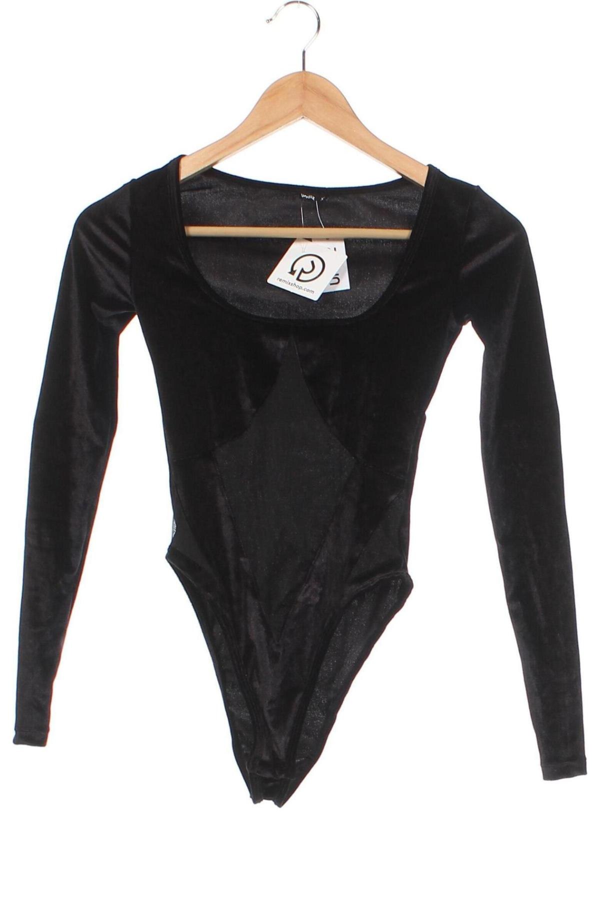 Damenbluse-Body Undiz, Größe XS, Farbe Schwarz, Preis € 4,45