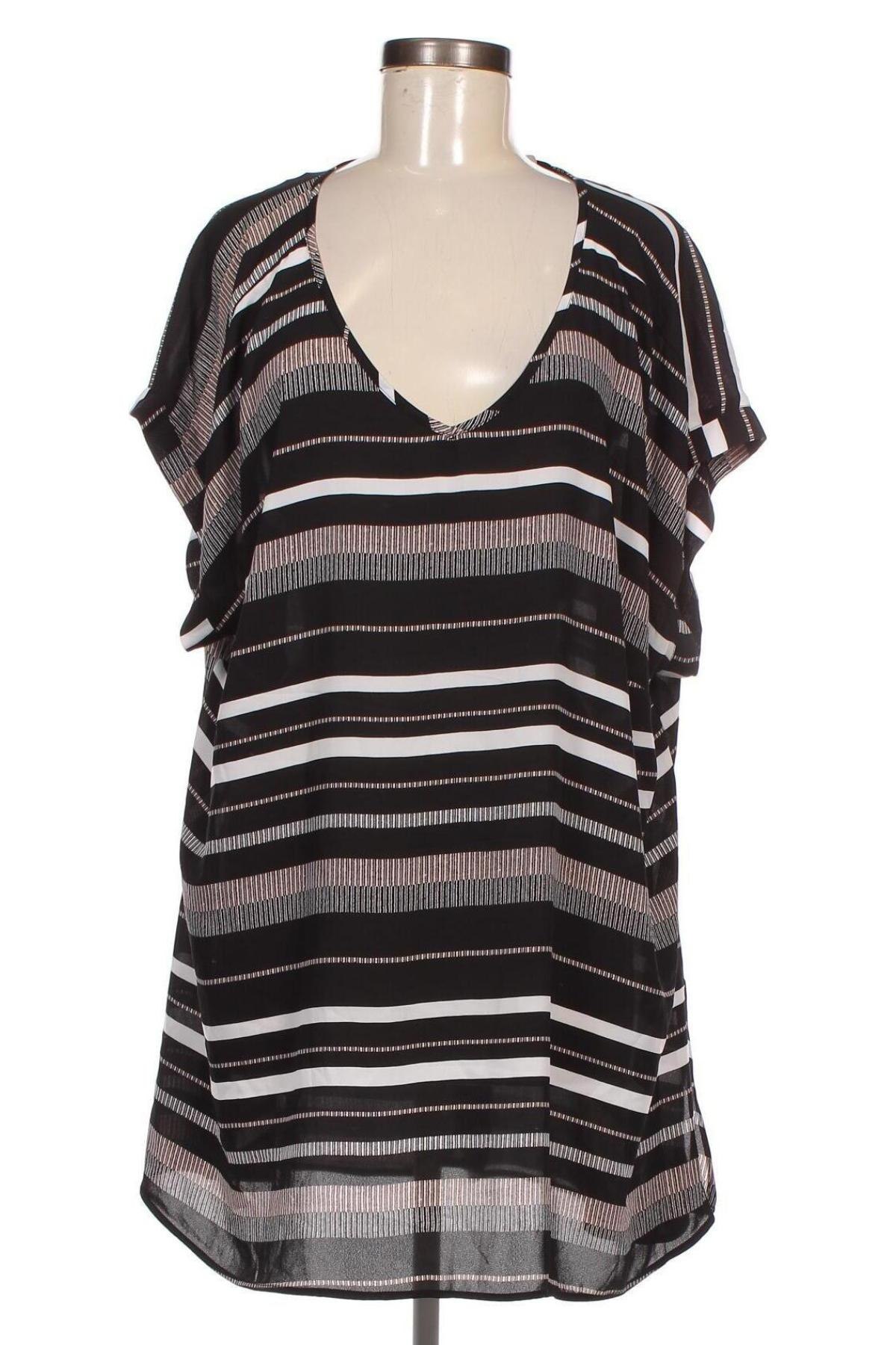 Γυναικεία μπλούζα Alexia, Μέγεθος 4XL, Χρώμα Πολύχρωμο, Τιμή 7,17 €