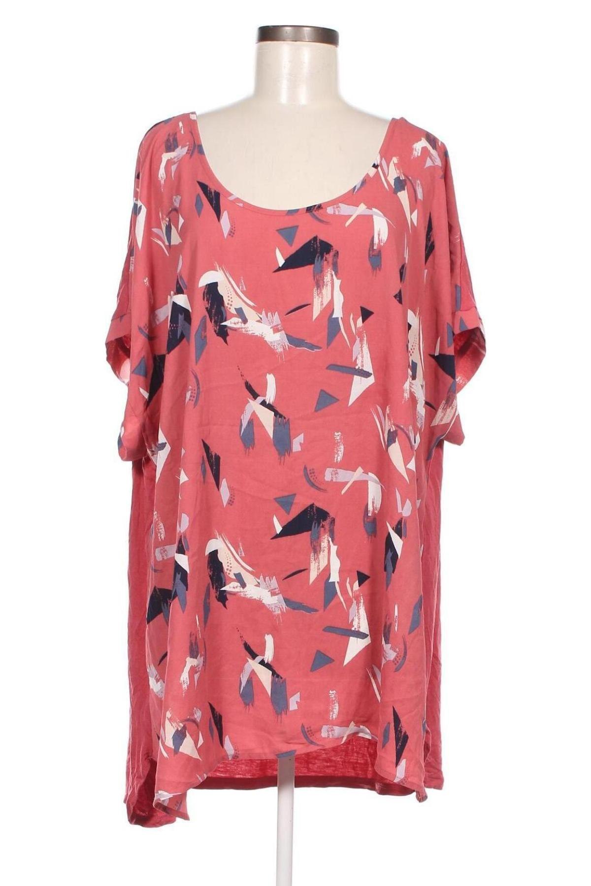 Γυναικεία μπλούζα Alexia, Μέγεθος 4XL, Χρώμα Ρόζ , Τιμή 11,75 €