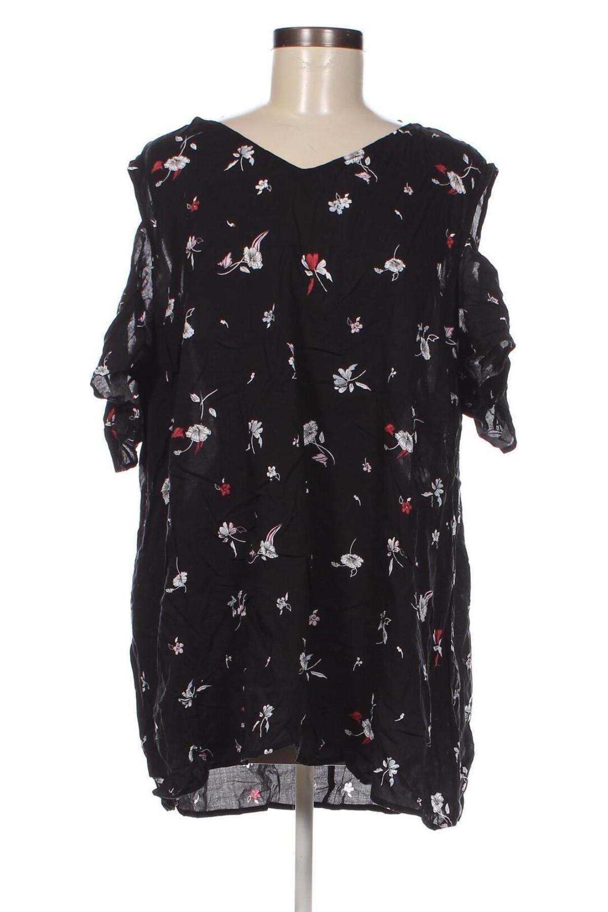 Γυναικεία μπλούζα Alexia, Μέγεθος 5XL, Χρώμα Μαύρο, Τιμή 9,52 €