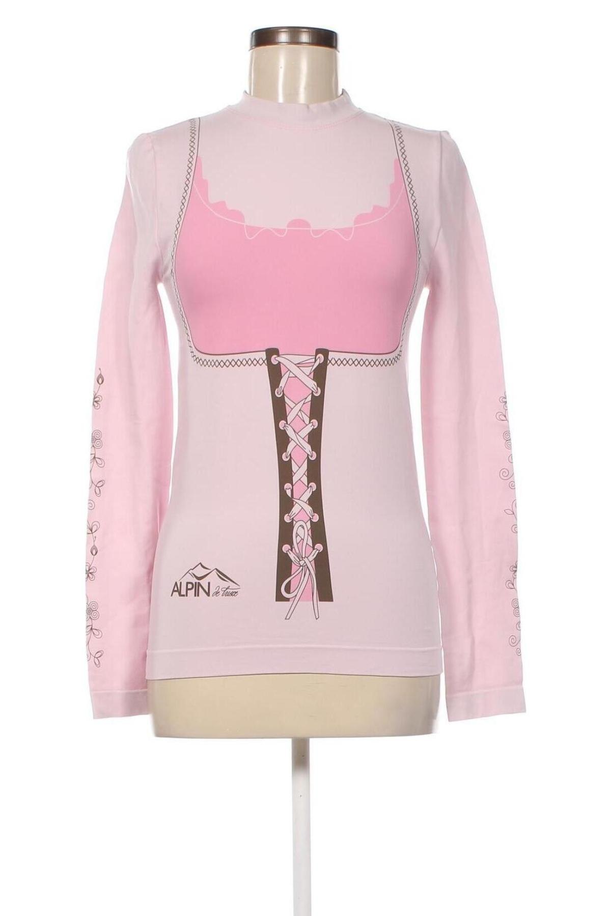 Дамска блуза Alpin De Luxe, Размер M, Цвят Розов, Цена 13,14 лв.