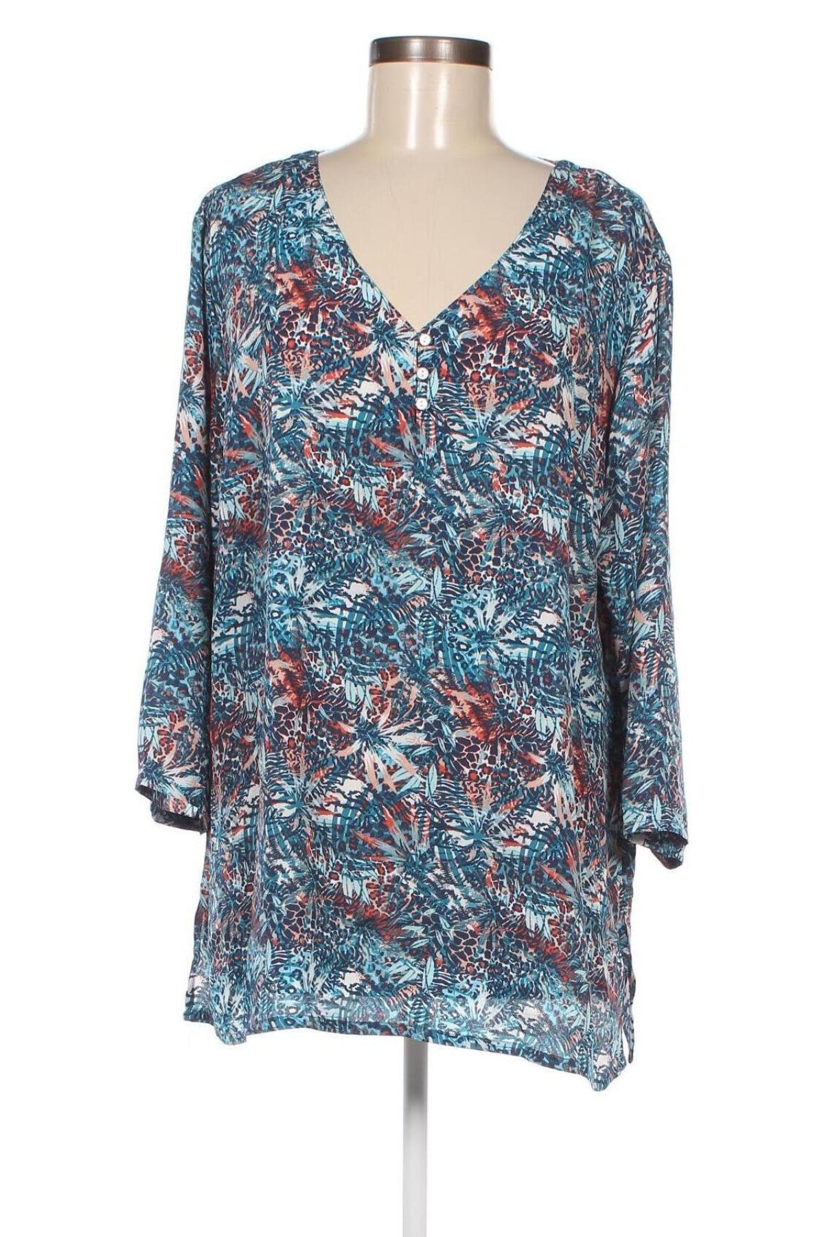 Γυναικεία μπλούζα Atlas For Women, Μέγεθος XXL, Χρώμα Πολύχρωμο, Τιμή 9,99 €