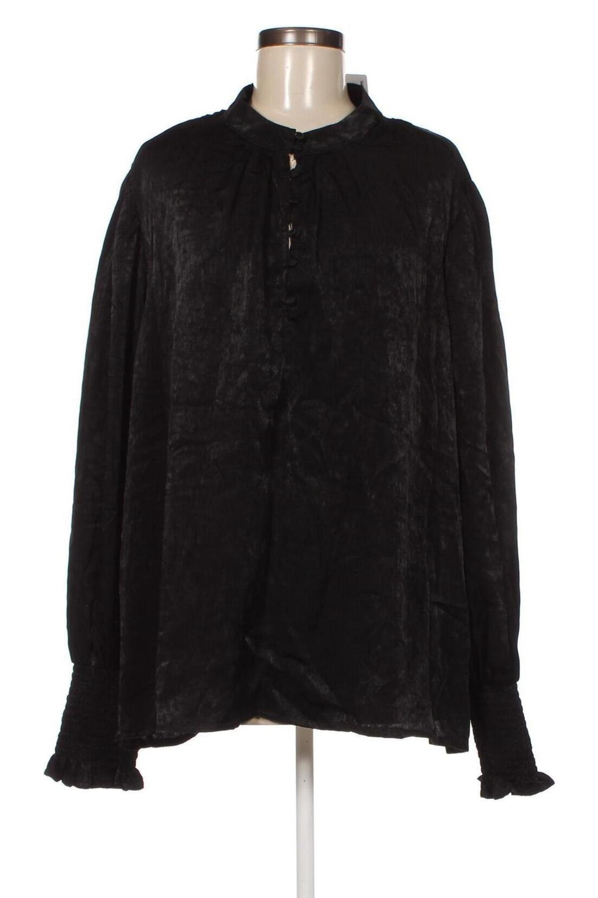 Γυναικεία μπλούζα Atmos & Here, Μέγεθος 3XL, Χρώμα Μαύρο, Τιμή 16,48 €