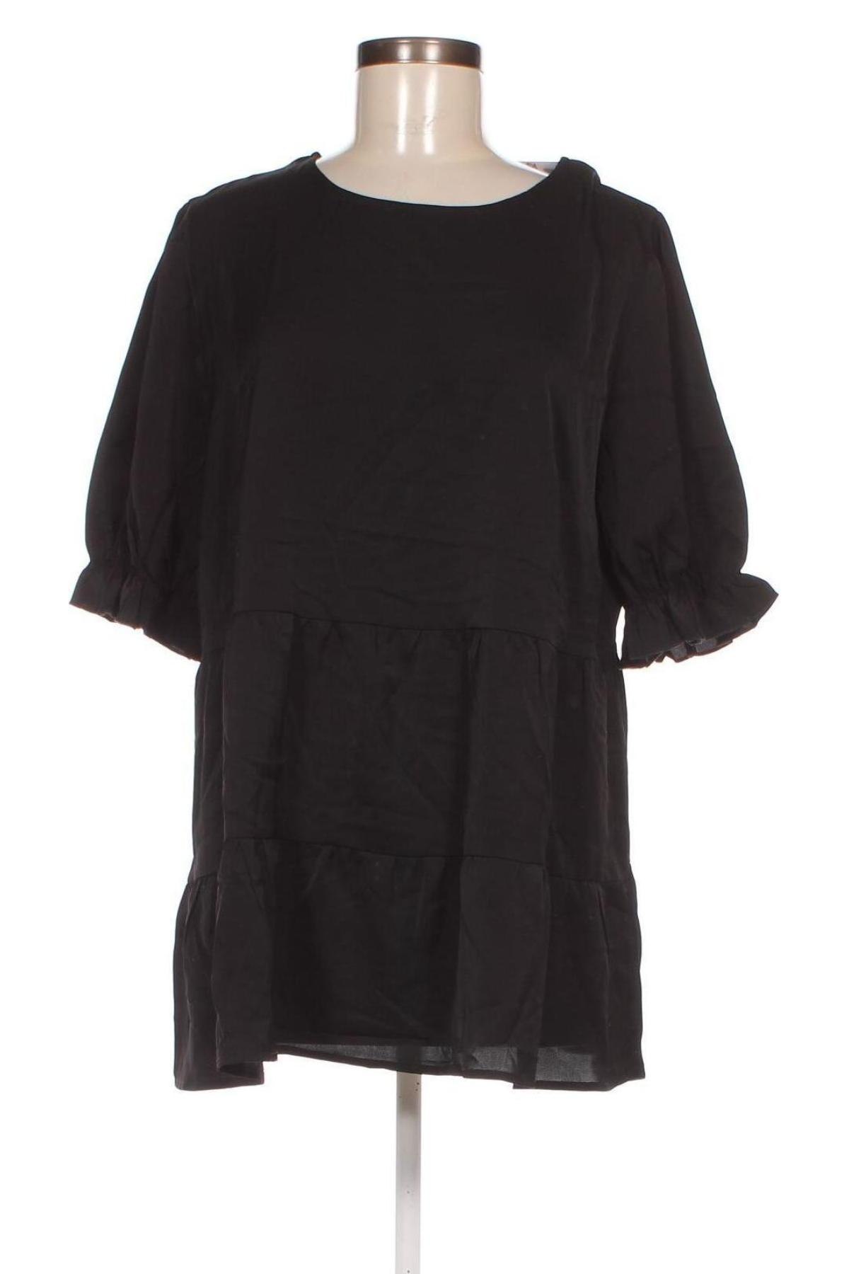Γυναικεία μπλούζα Atmos & Here, Μέγεθος 3XL, Χρώμα Μαύρο, Τιμή 22,72 €
