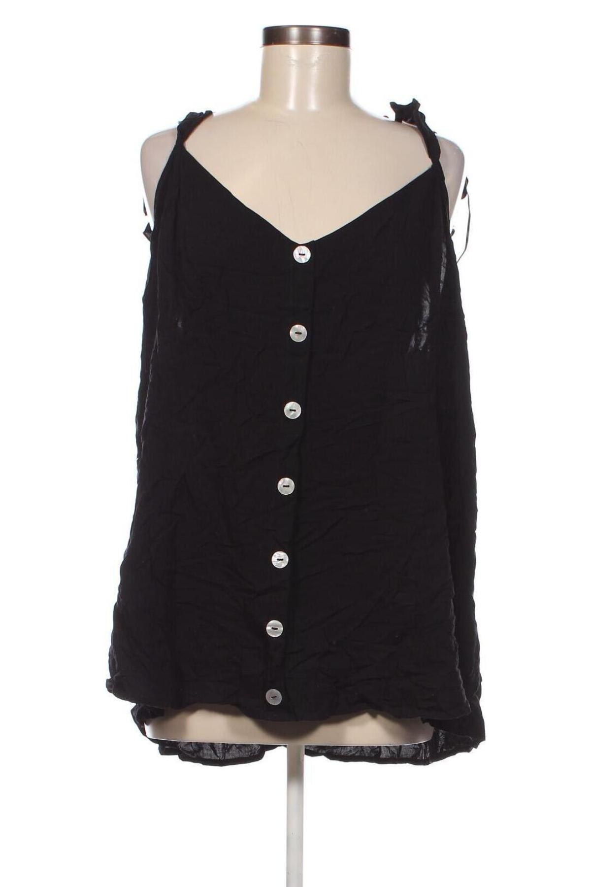 Γυναικεία μπλούζα Avella, Μέγεθος XXL, Χρώμα Μαύρο, Τιμή 9,21 €