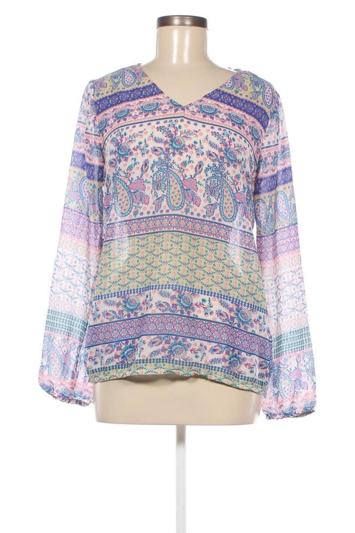 Γυναικεία μπλούζα Bel&Bo, Μέγεθος M, Χρώμα Πολύχρωμο, Τιμή 3,17 €