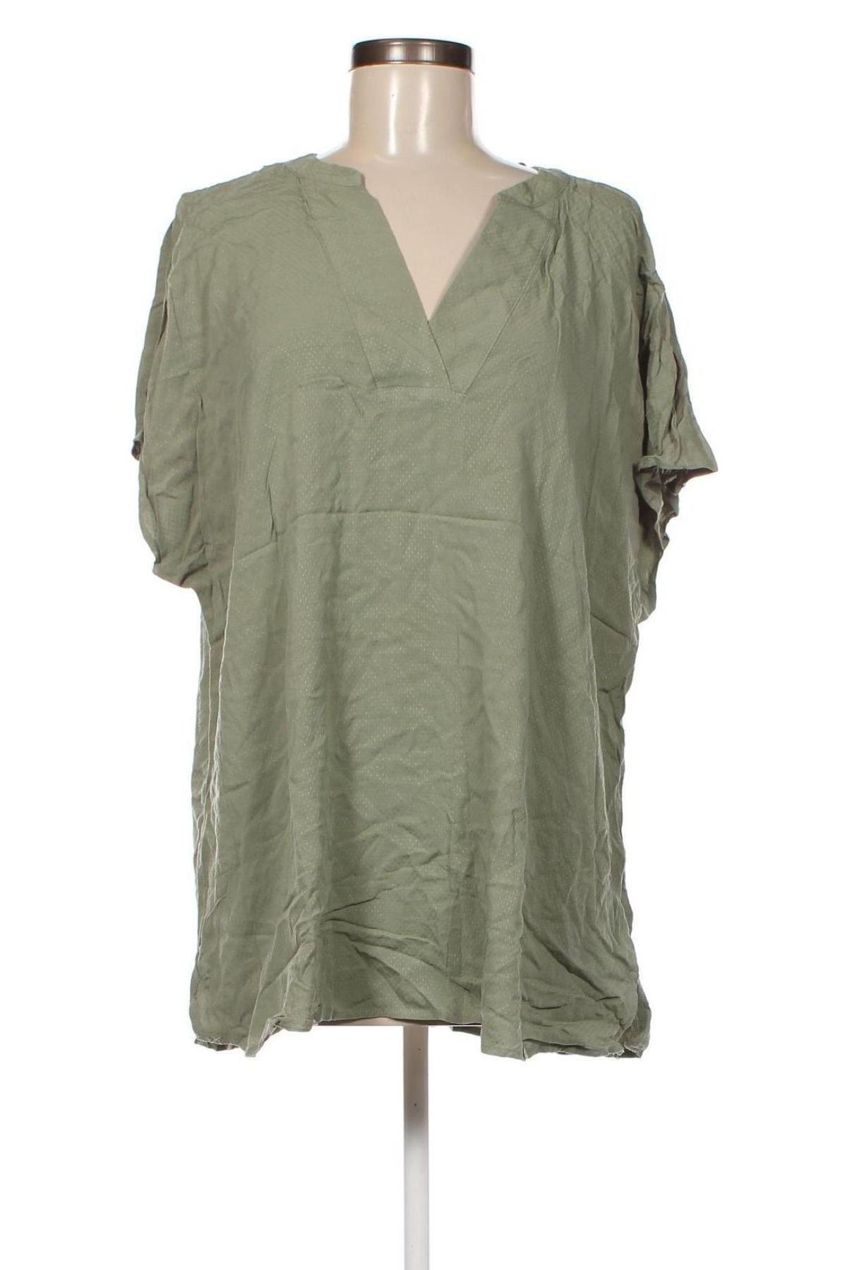 Bluză de femei Belle Curve, Mărime XL, Culoare Verde, Preț 62,50 Lei