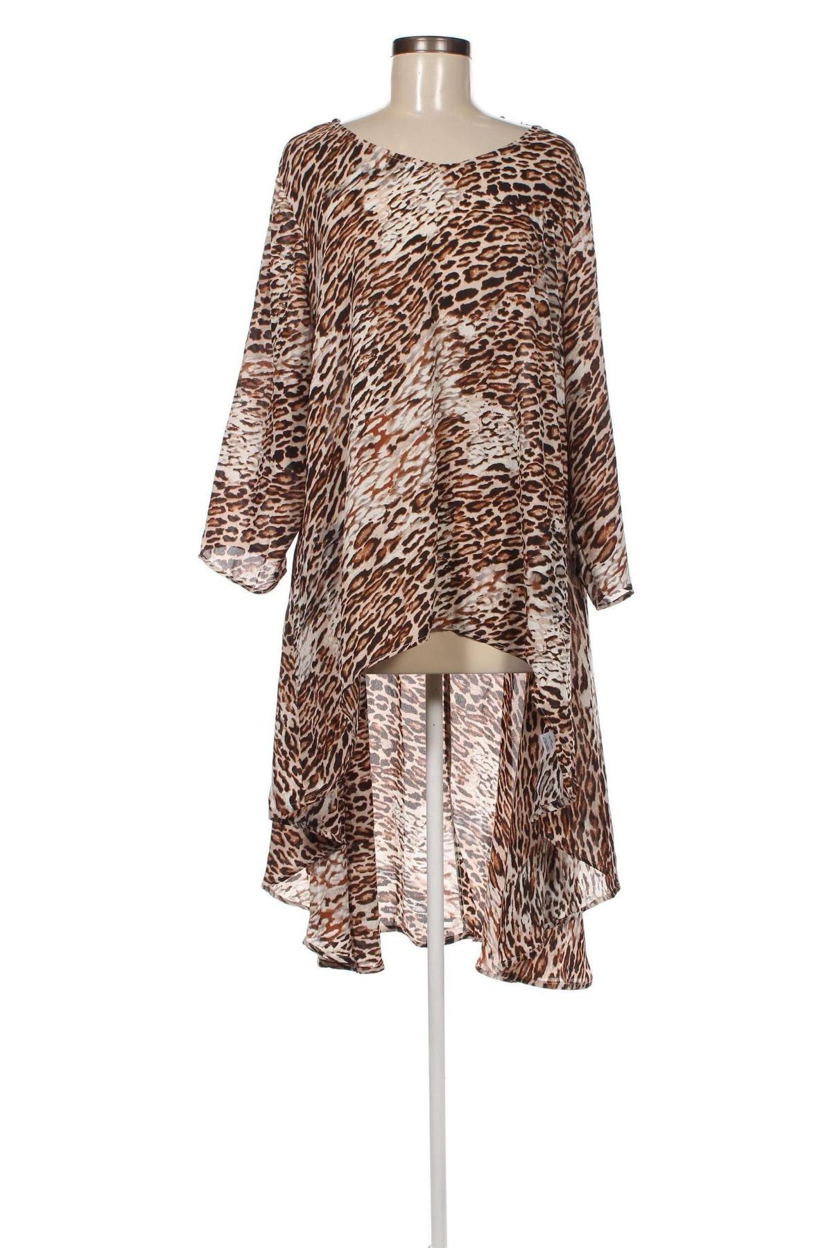 Дамска блуза Beme, Размер 3XL, Цвят Кафяв, Цена 23,87 лв.