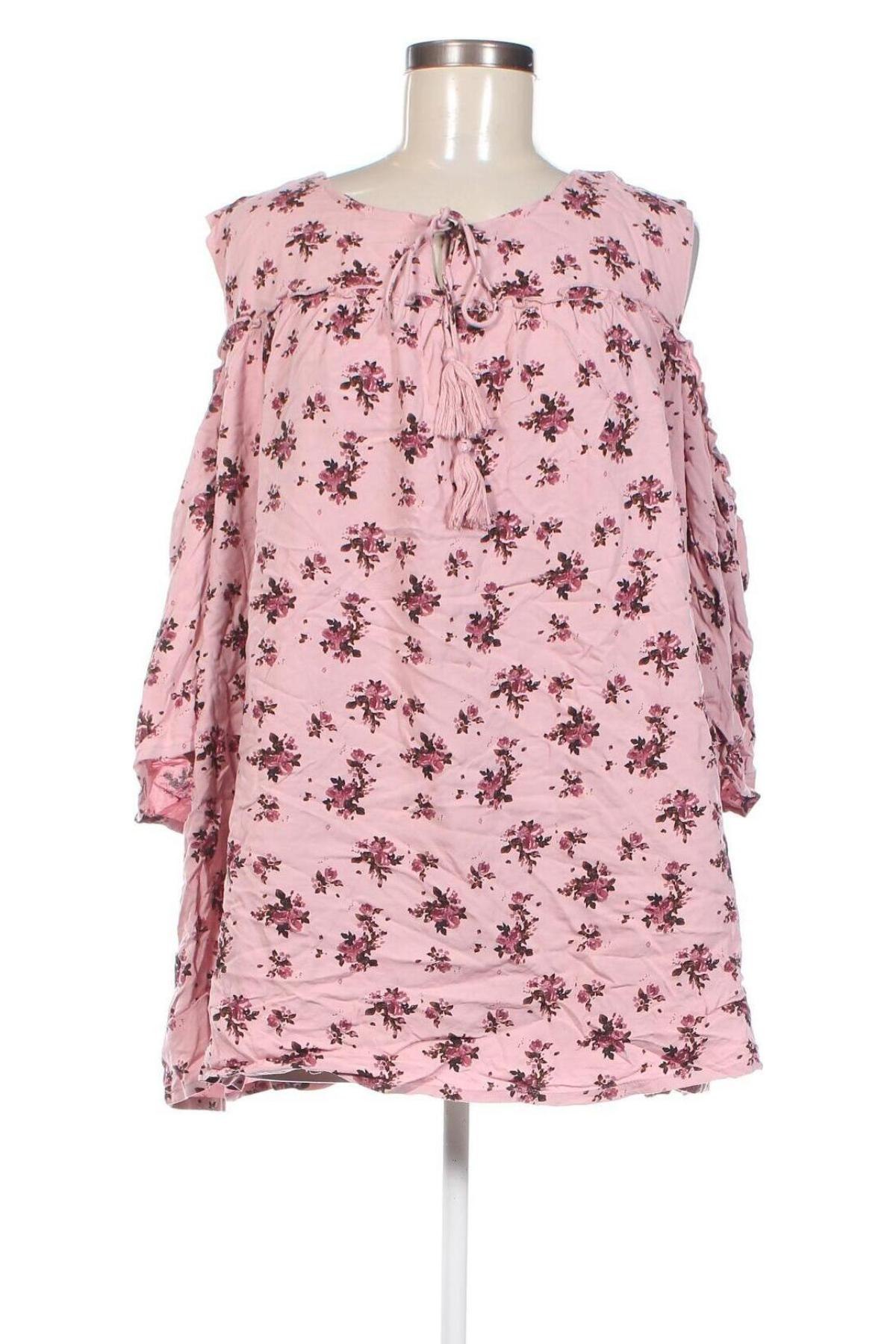Дамска блуза Body Flirt, Размер 4XL, Цвят Розов, Цена 14,44 лв.