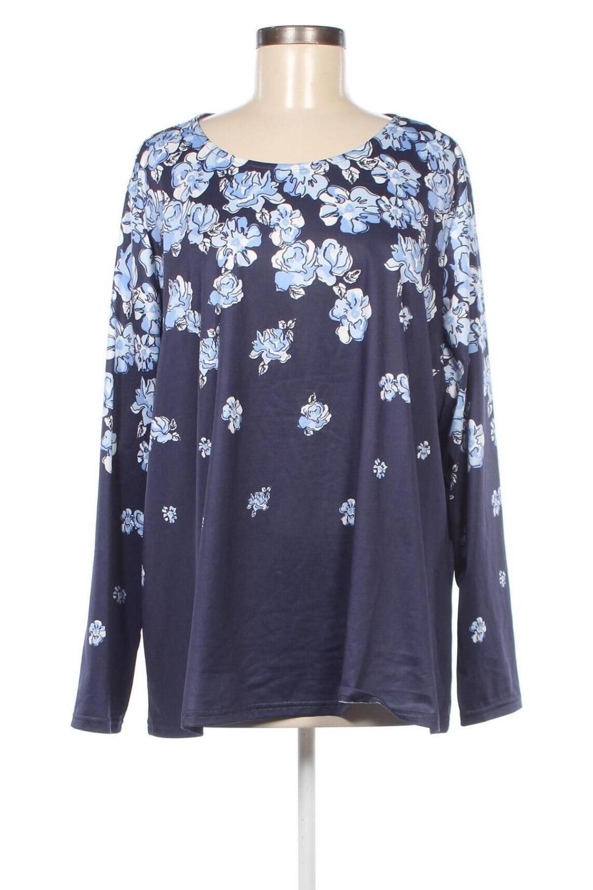 Γυναικεία μπλούζα Bpc Bonprix Collection, Μέγεθος 3XL, Χρώμα Μπλέ, Τιμή 11,40 €