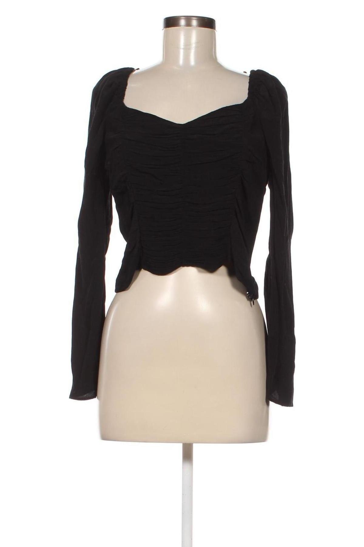 Дамска блуза Camaieu, Размер M, Цвят Черен, Цена 10,54 лв.