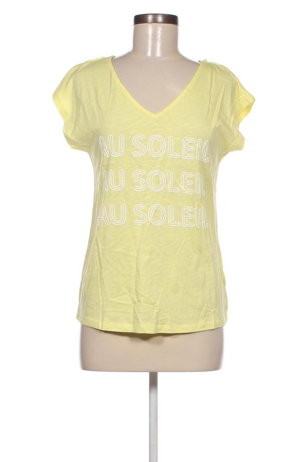 Дамска блуза Camaieu, Размер S, Цвят Жълт, Цена 8,68 лв.