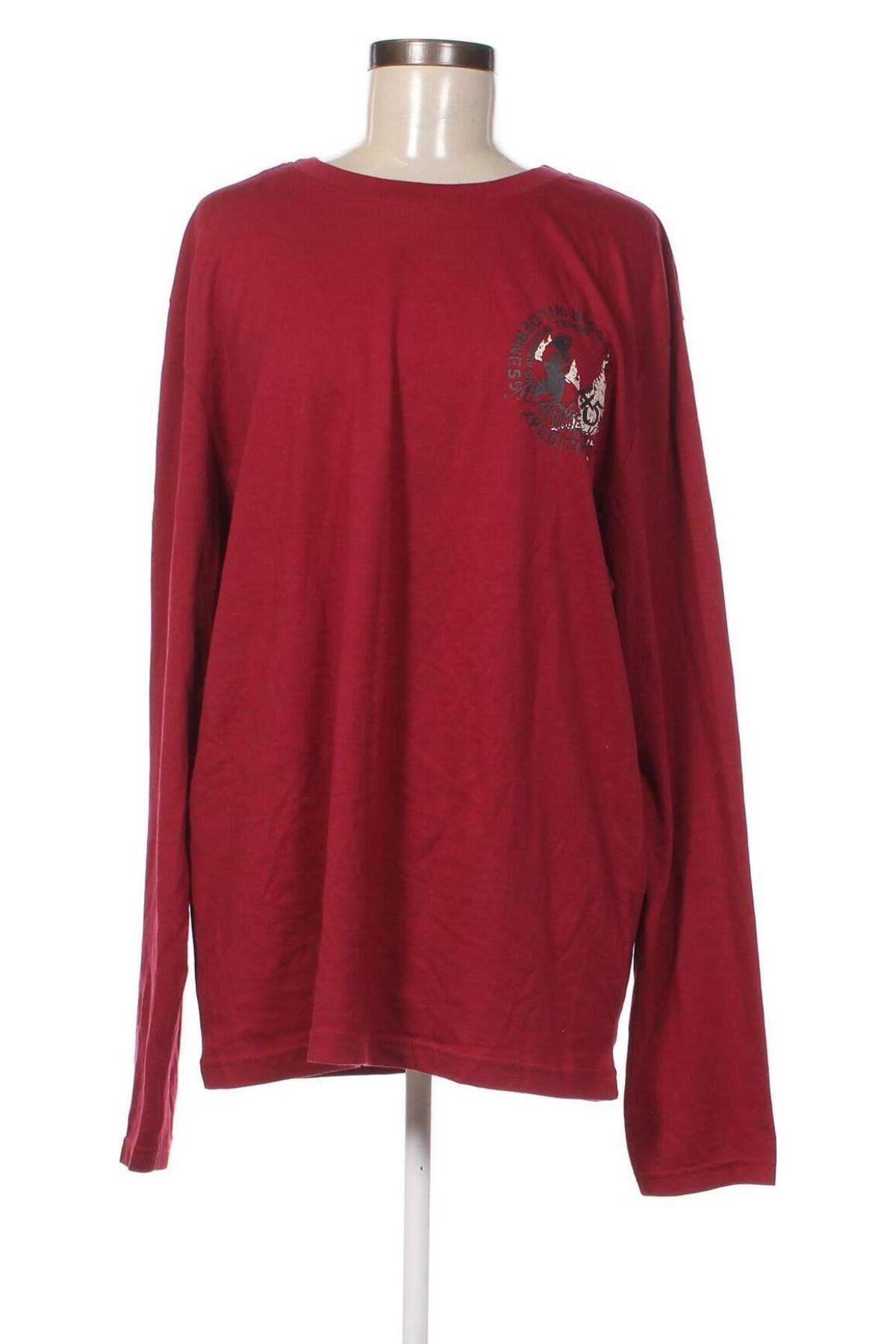 Γυναικεία μπλούζα Camargue, Μέγεθος XXL, Χρώμα Κόκκινο, Τιμή 3,64 €