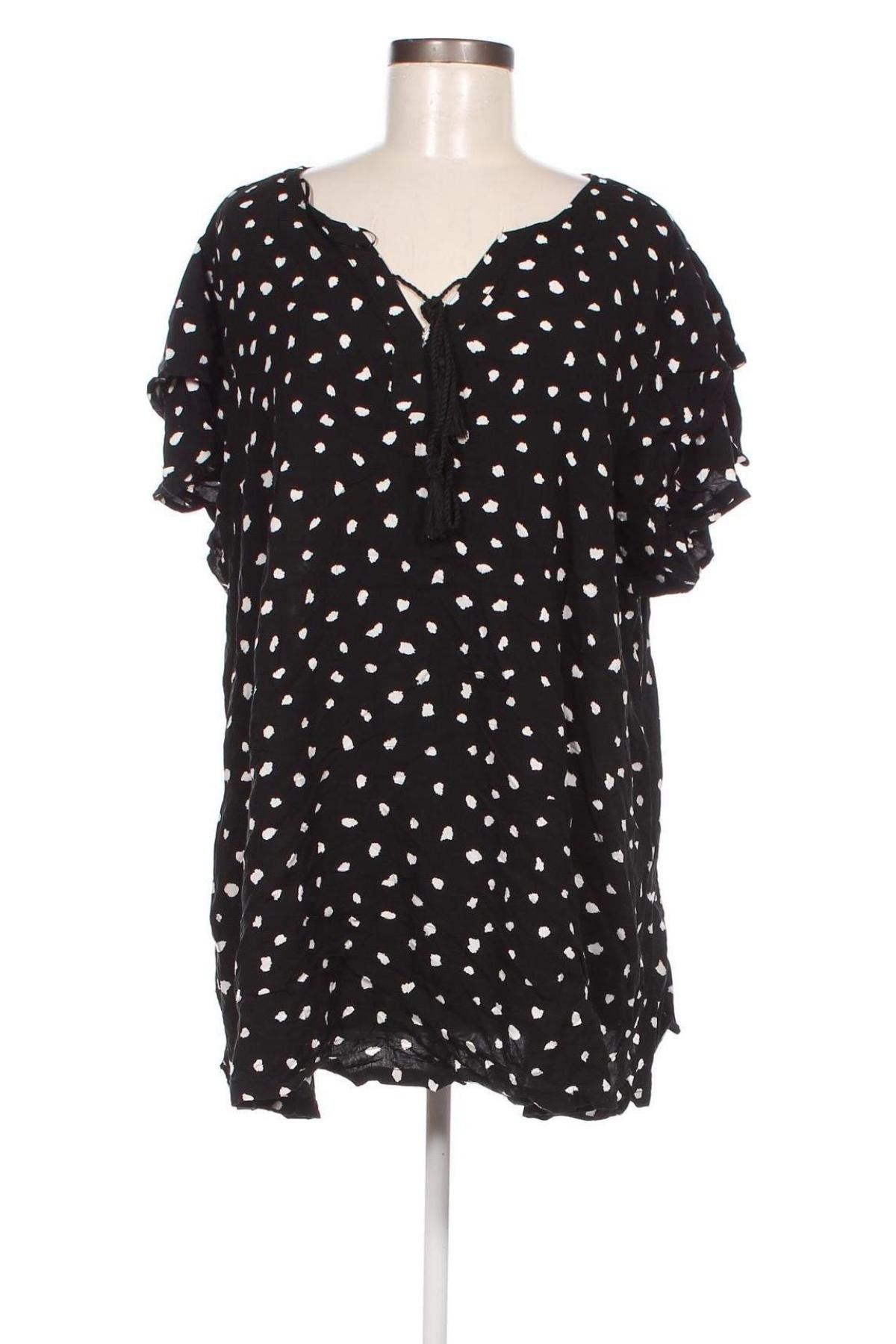 Bluză de femei Clothing & Co, Mărime 5XL, Culoare Negru, Preț 55,63 Lei