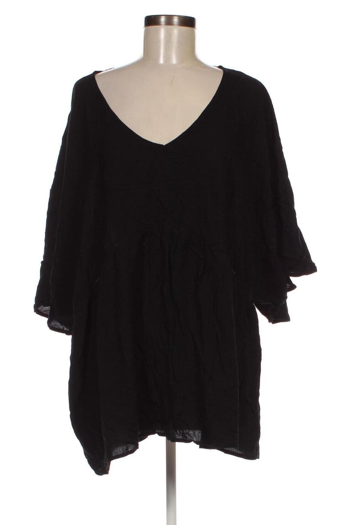 Дамска блуза Clothing & Co, Размер 3XL, Цвят Черен, Цена 14,63 лв.