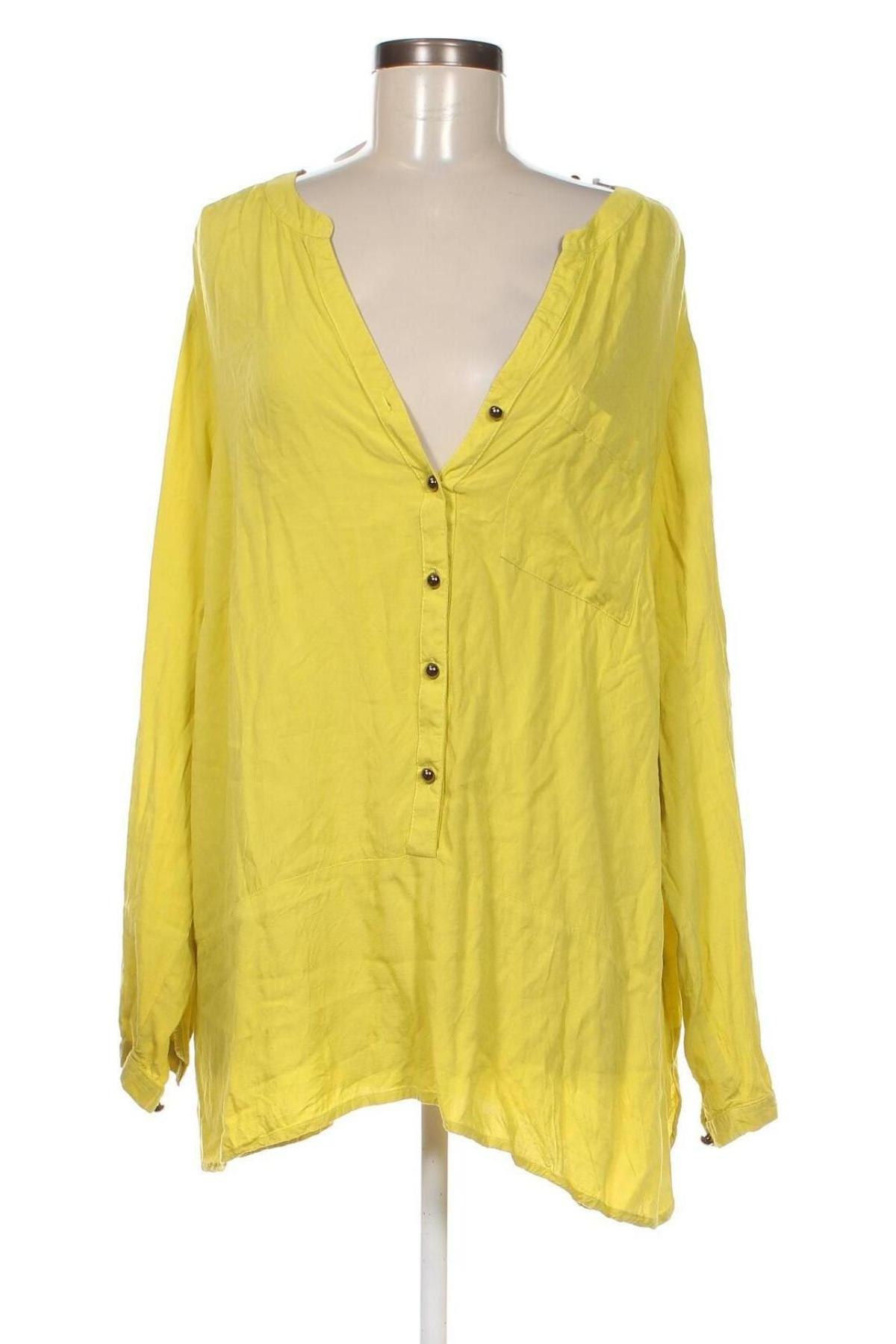 Γυναικεία μπλούζα Creation L, Μέγεθος 3XL, Χρώμα Κίτρινο, Τιμή 13,66 €
