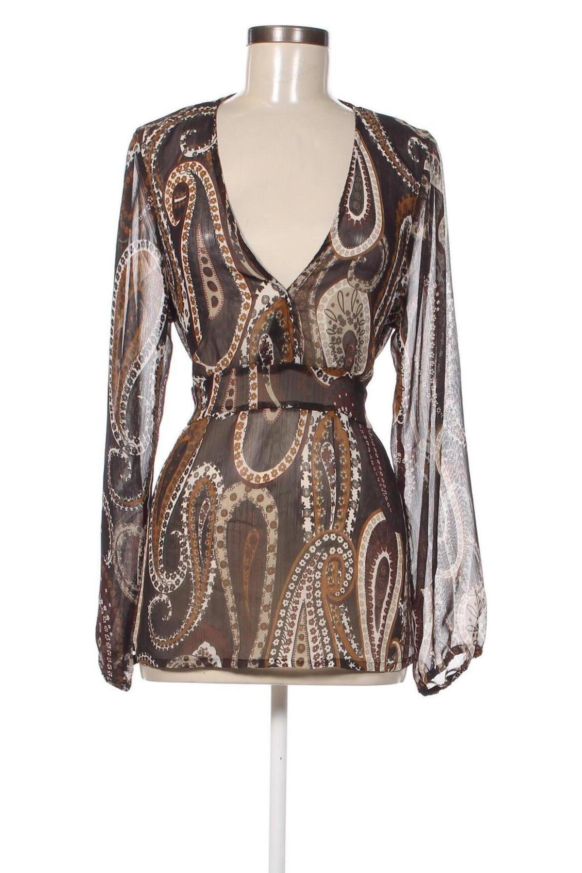 Дамска блуза D'Auvry, Размер XL, Цвят Многоцветен, Цена 5,04 лв.