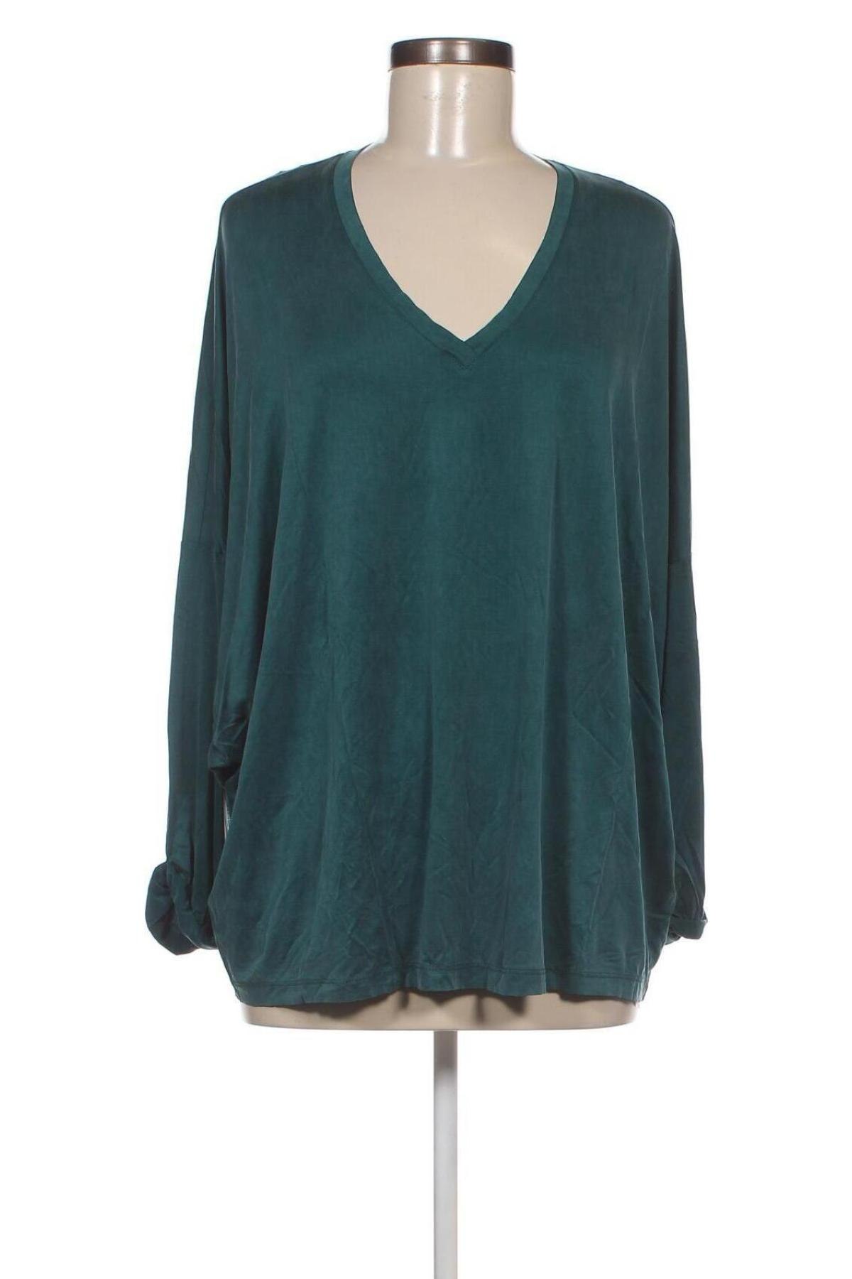 Γυναικεία μπλούζα Diesel, Μέγεθος XS, Χρώμα Πράσινο, Τιμή 20,72 €