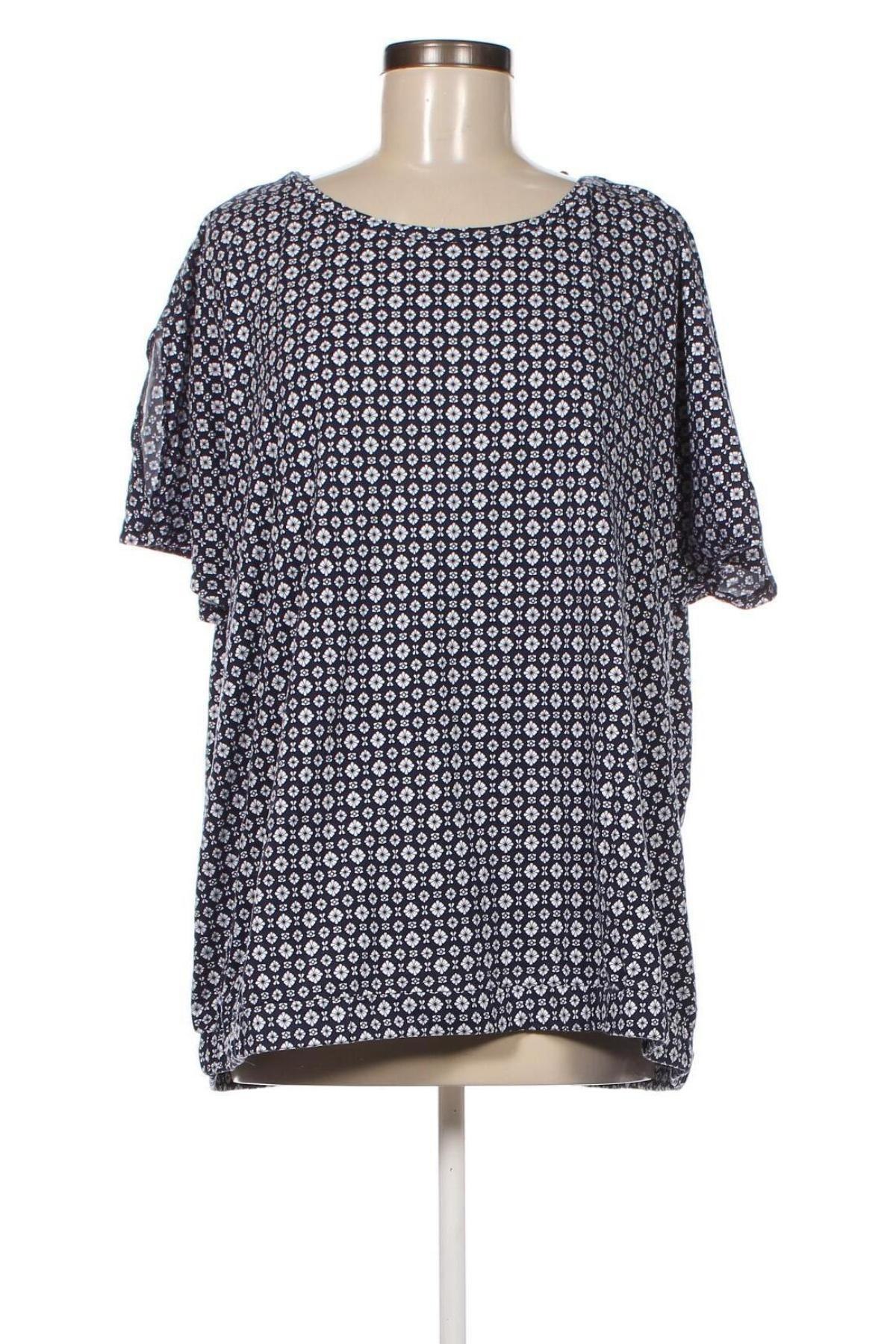 Damen Shirt Essentials by Tchibo, Größe 4XL, Farbe Blau, Preis 13,22 €