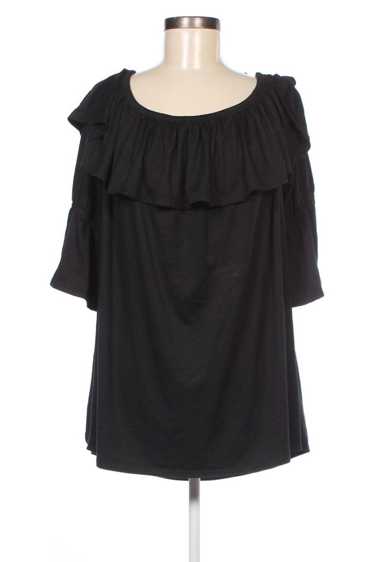 Γυναικεία μπλούζα Eye Candy, Μέγεθος 3XL, Χρώμα Μαύρο, Τιμή 6,74 €