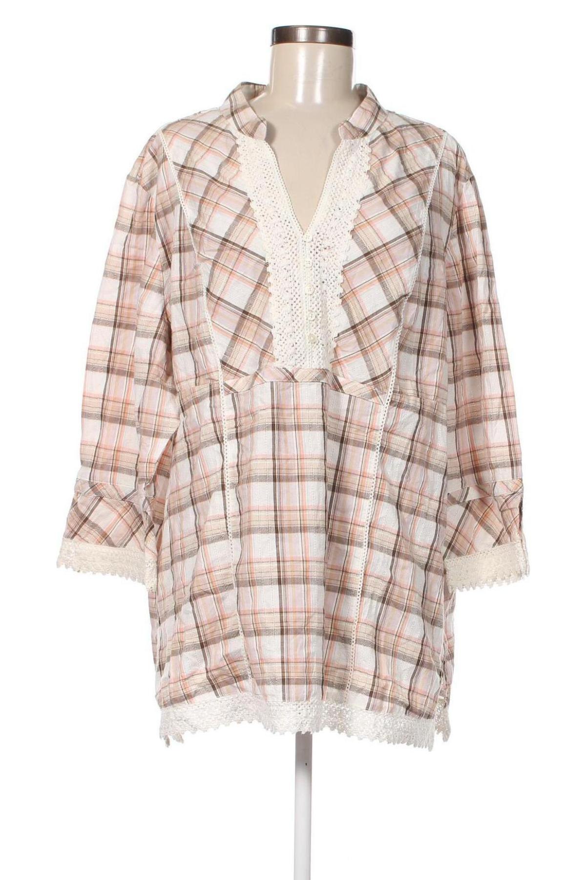 Damen Shirt Faded Glory, Größe 3XL, Farbe Braun, Preis 6,87 €