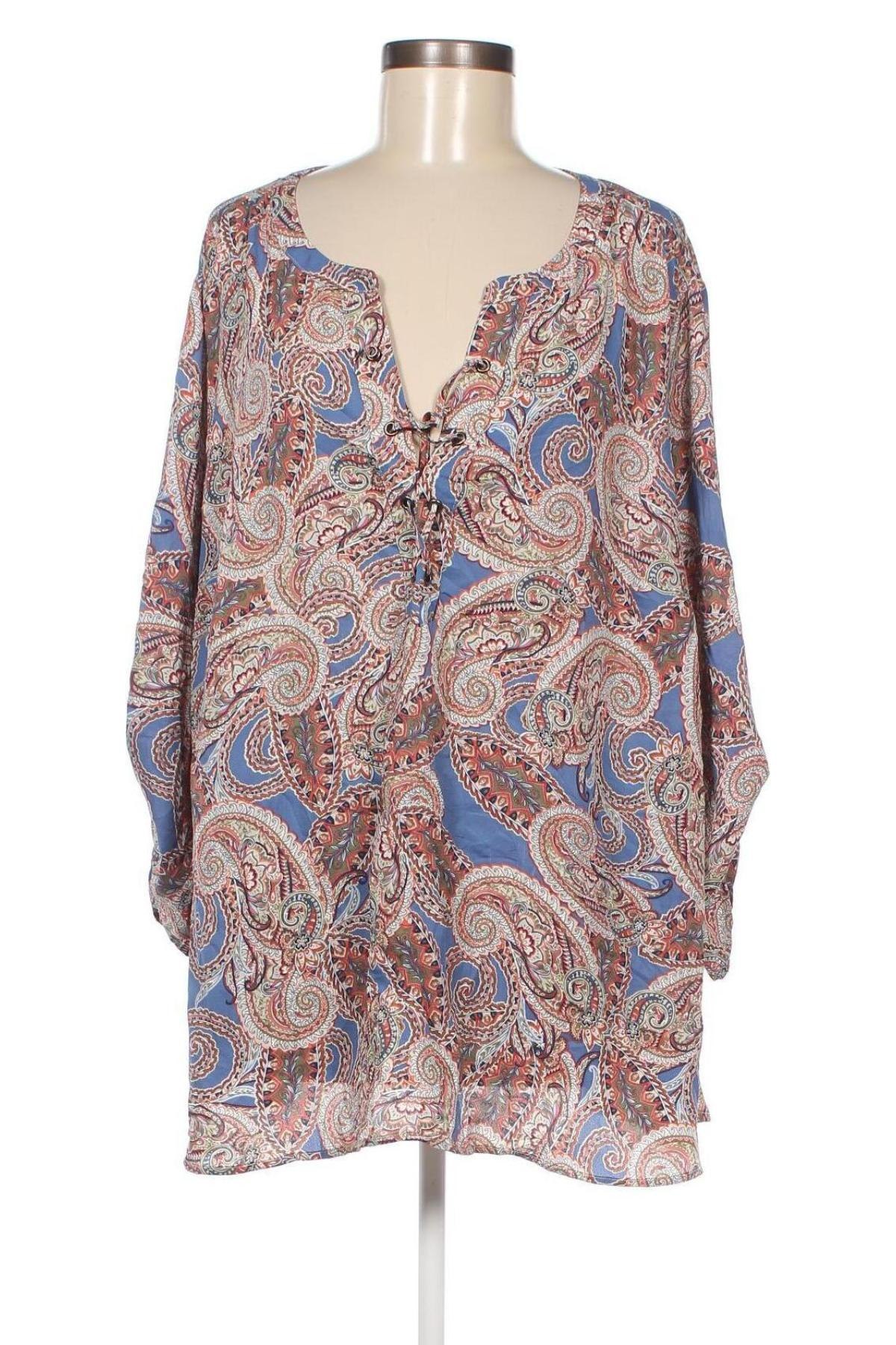 Дамска блуза Faded Glory, Размер 3XL, Цвят Многоцветен, Цена 19,00 лв.