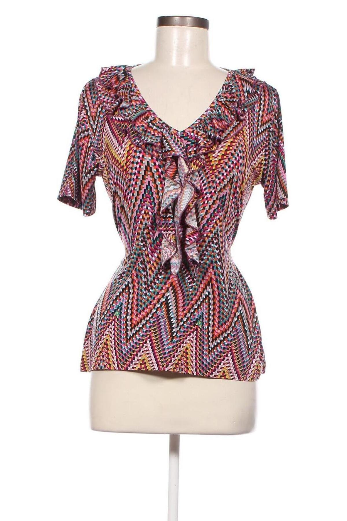 Γυναικεία μπλούζα Four Roses, Μέγεθος XL, Χρώμα Πολύχρωμο, Τιμή 8,87 €