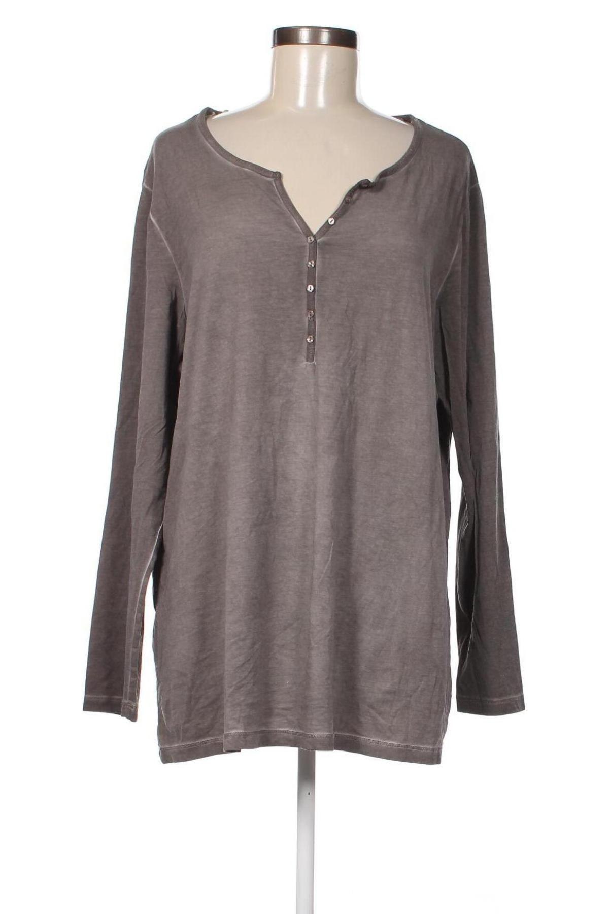 Дамска блуза G.W., Размер XL, Цвят Кафяв, Цена 22,78 лв.
