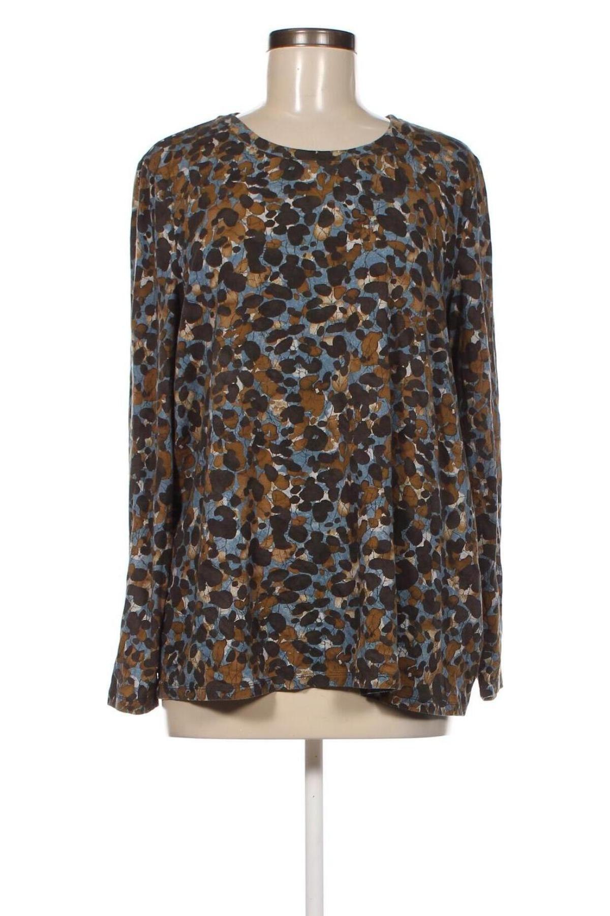 Дамска блуза Gerry Weber, Размер XXL, Цвят Многоцветен, Цена 34,00 лв.