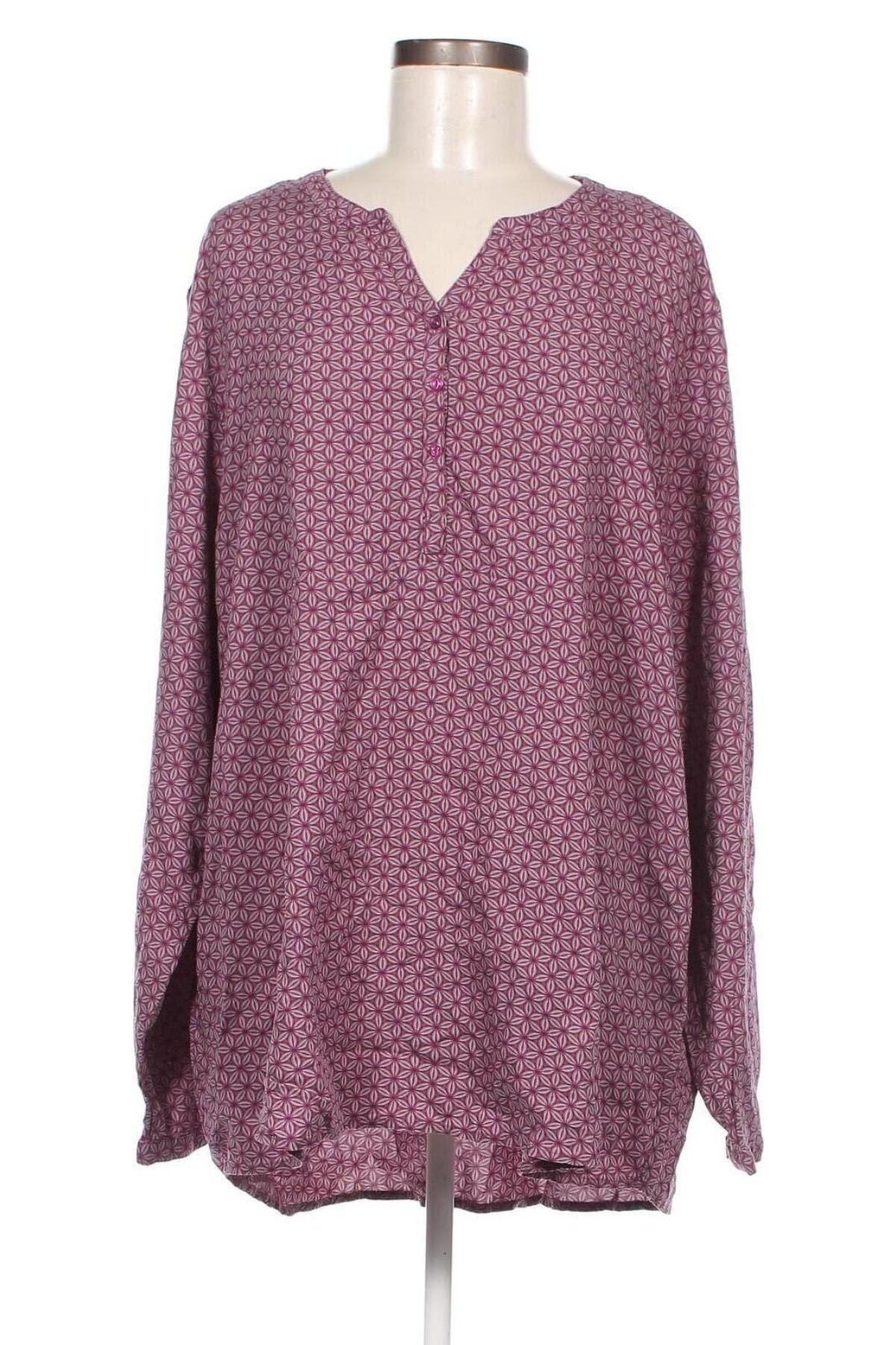 Γυναικεία μπλούζα Gina Bacconi, Μέγεθος XXL, Χρώμα Βιολετί, Τιμή 3,67 €