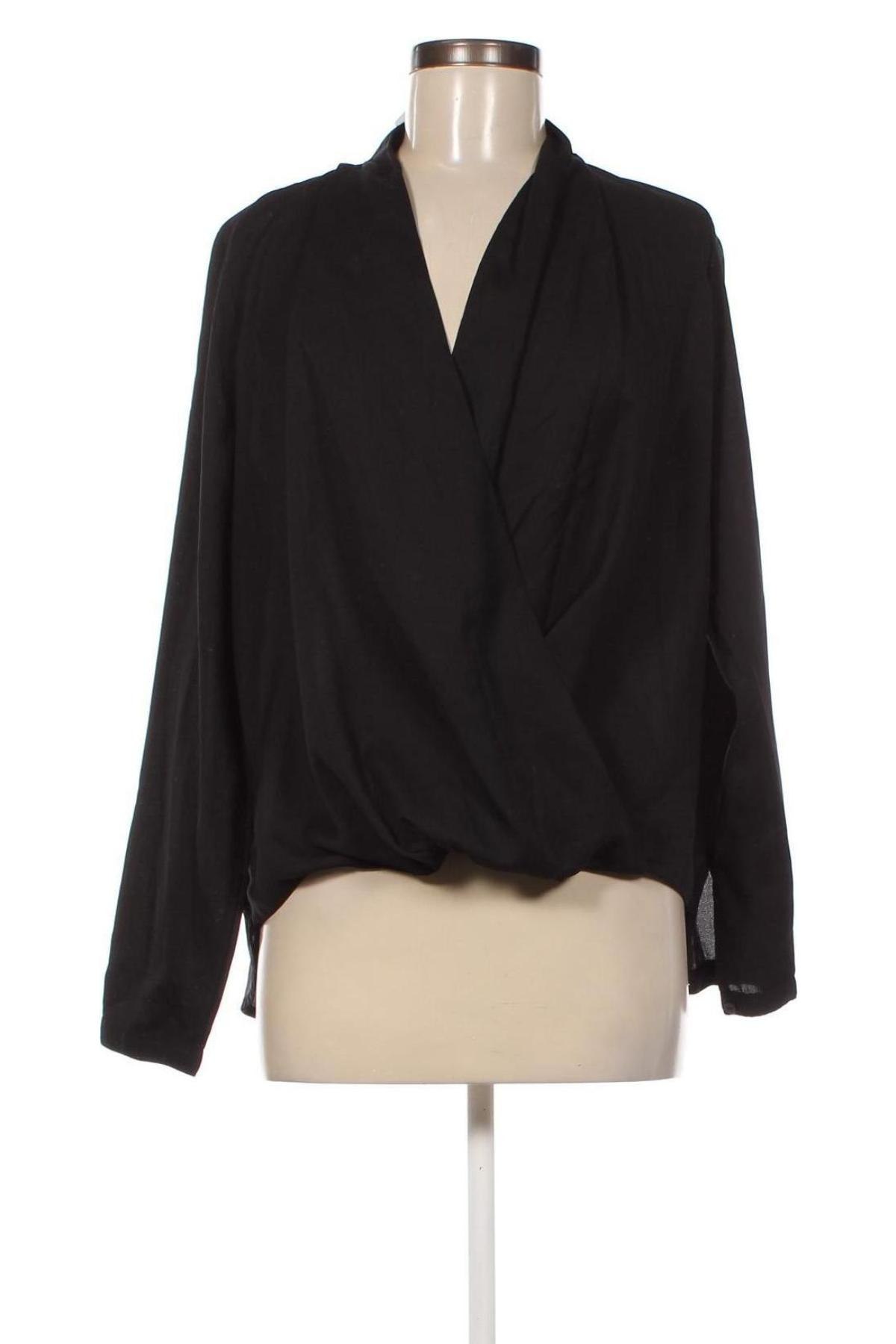 Дамска блуза Gina Tricot, Размер M, Цвят Черен, Цена 19,38 лв.