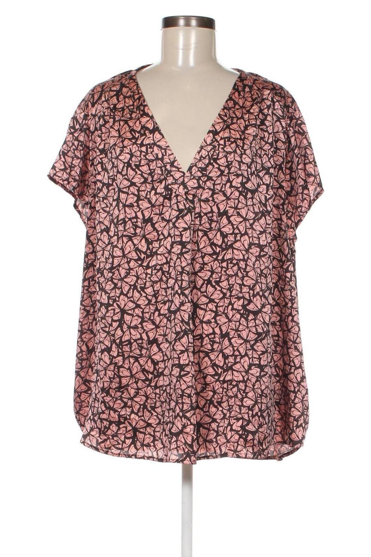 Γυναικεία μπλούζα H&M, Μέγεθος 3XL, Χρώμα Πολύχρωμο, Τιμή 11,75 €