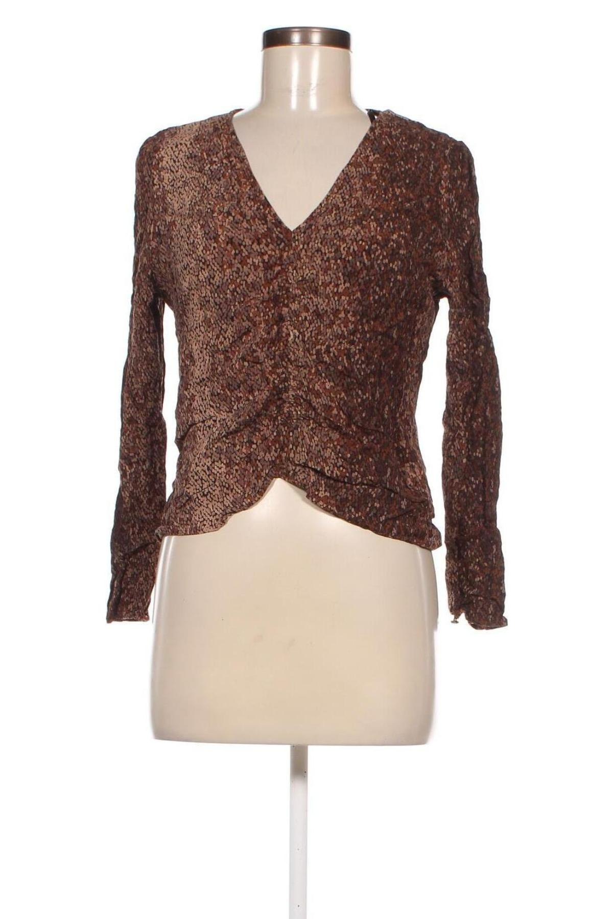 Дамска блуза H&M, Размер XL, Цвят Многоцветен, Цена 3,23 лв.