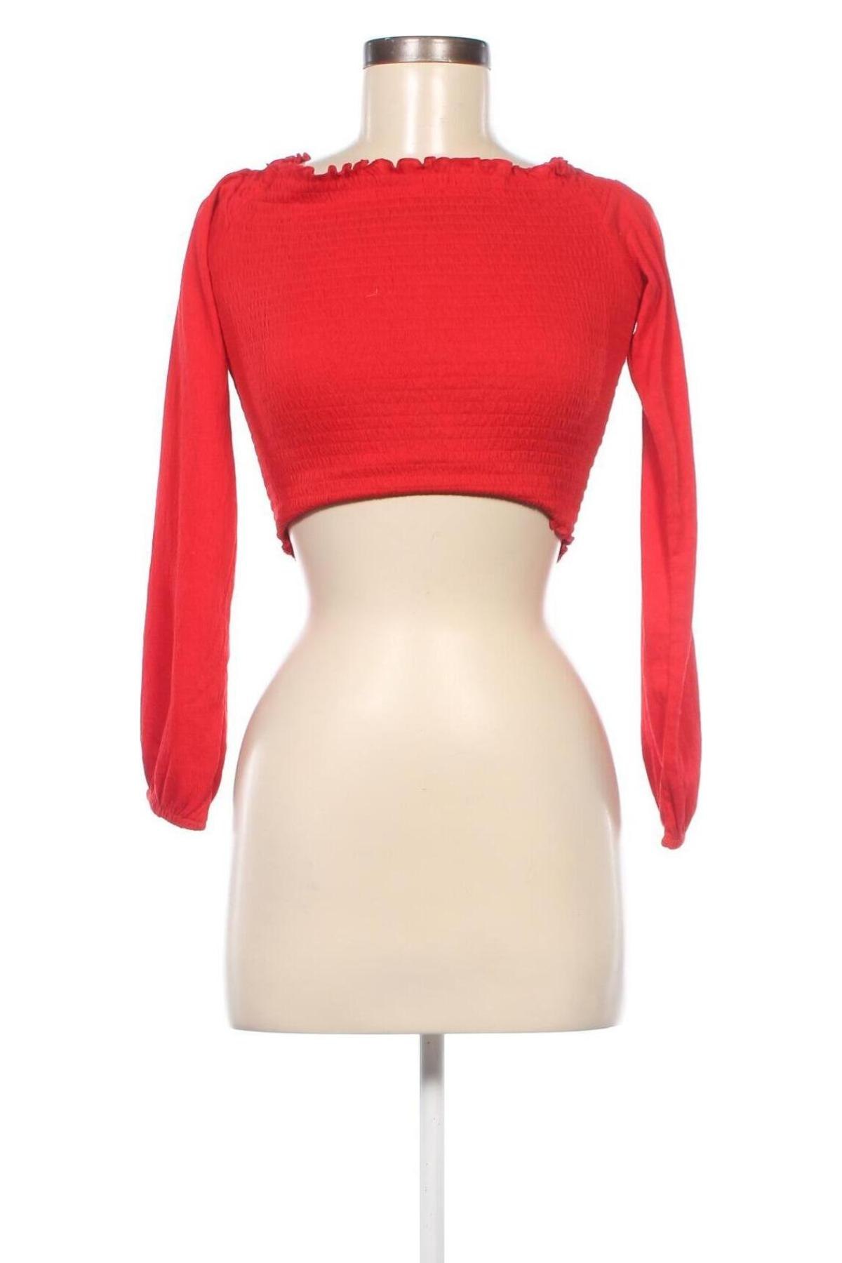 Γυναικεία μπλούζα H&M Divided, Μέγεθος S, Χρώμα Κόκκινο, Τιμή 2,70 €