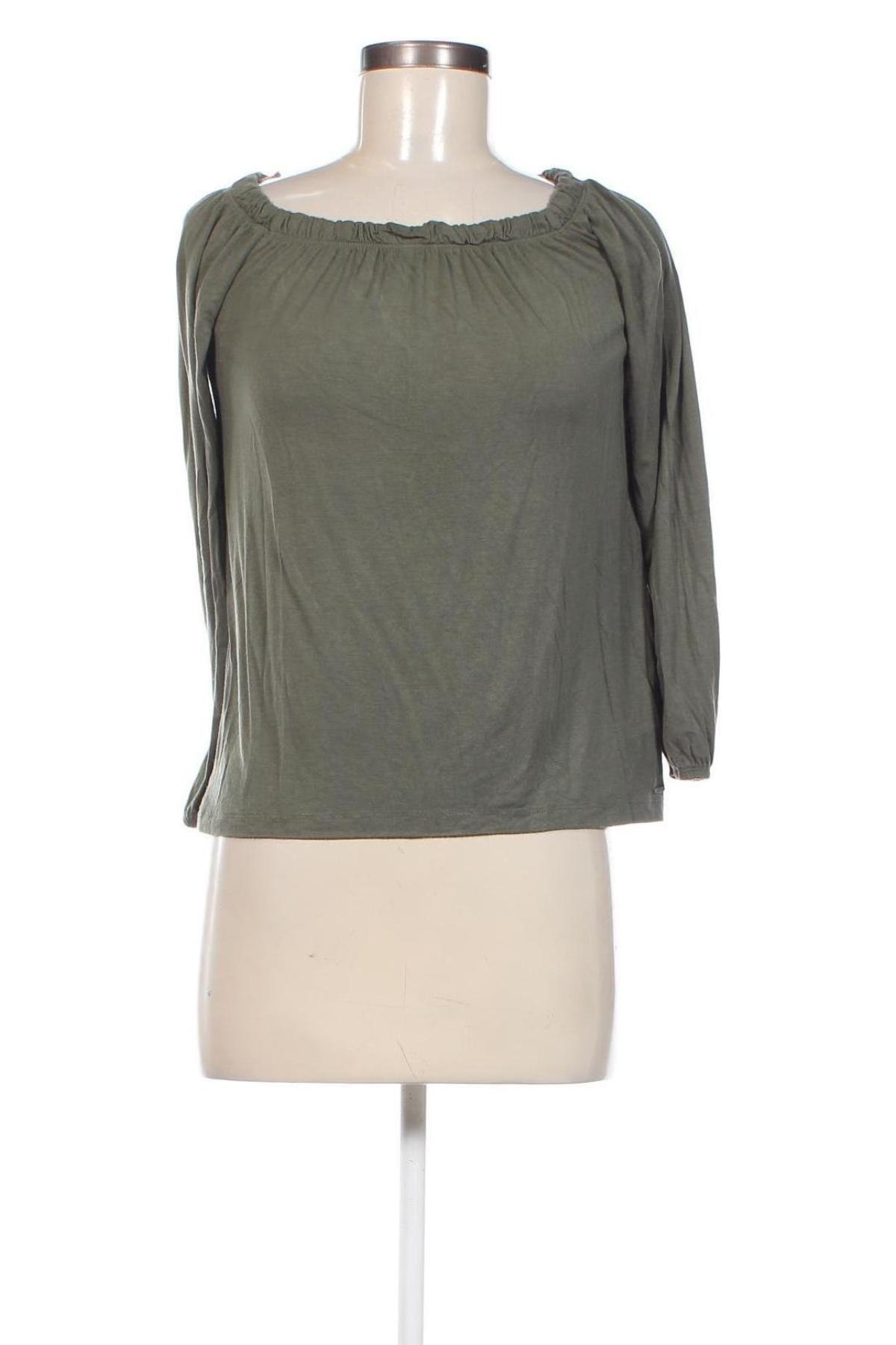 Γυναικεία μπλούζα Hollister, Μέγεθος XXS, Χρώμα Πράσινο, Τιμή 3,72 €