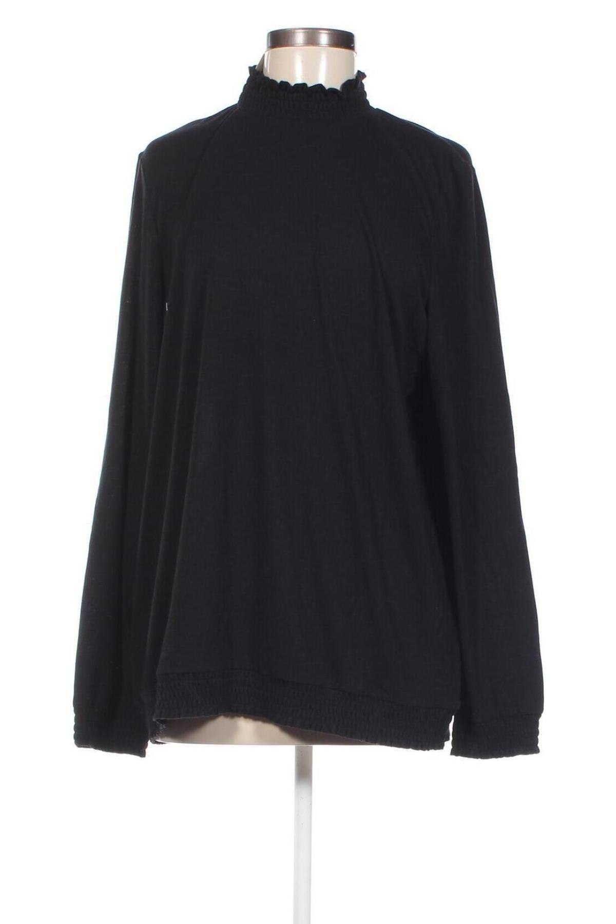 Γυναικεία μπλούζα Jacqueline Riu, Μέγεθος L, Χρώμα Μαύρο, Τιμή 6,23 €