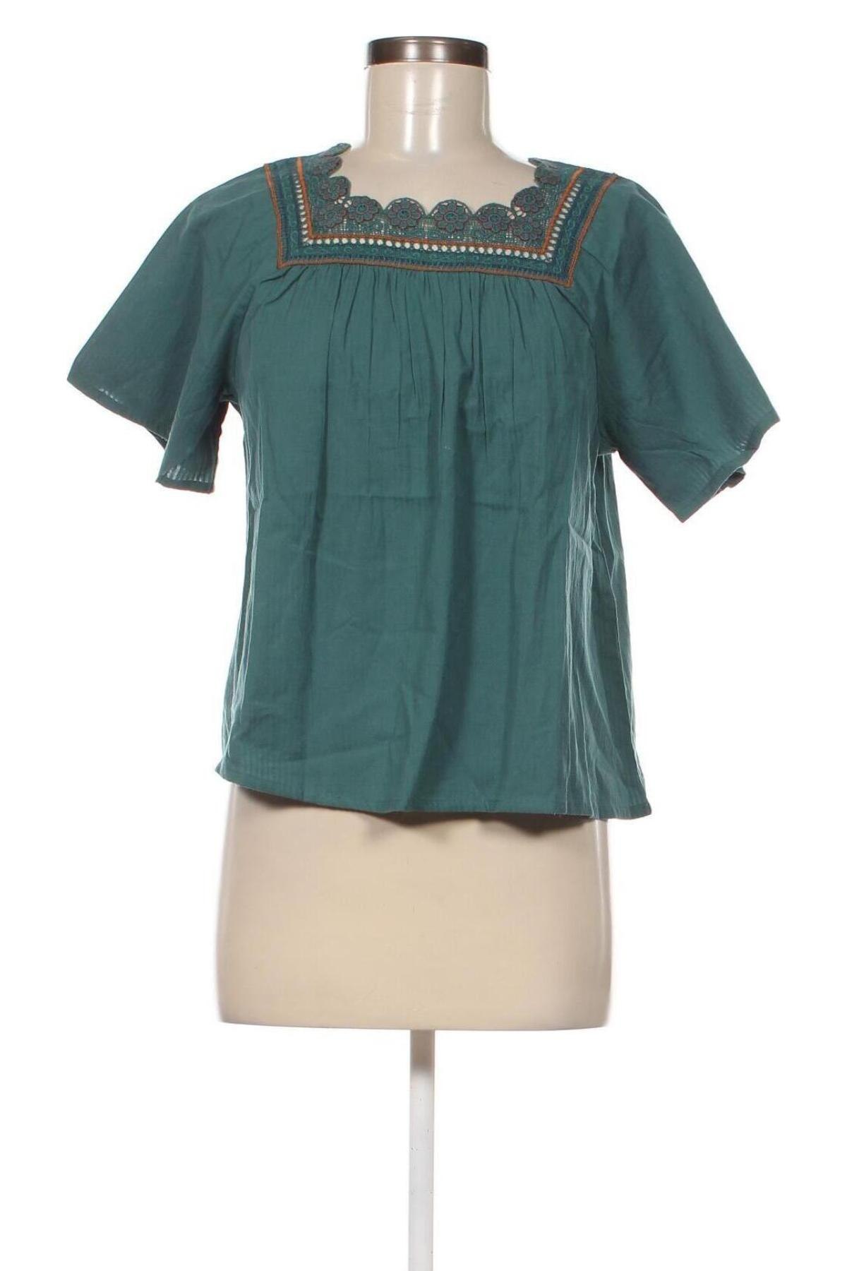 Дамска блуза Karl Marc John, Размер XS, Цвят Зелен, Цена 45,90 лв.