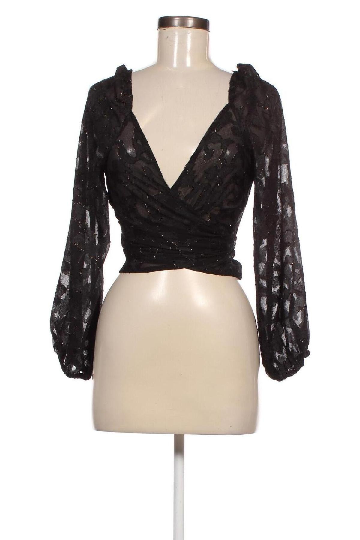 Γυναικεία μπλούζα Kookai, Μέγεθος L, Χρώμα Μαύρο, Τιμή 52,58 €