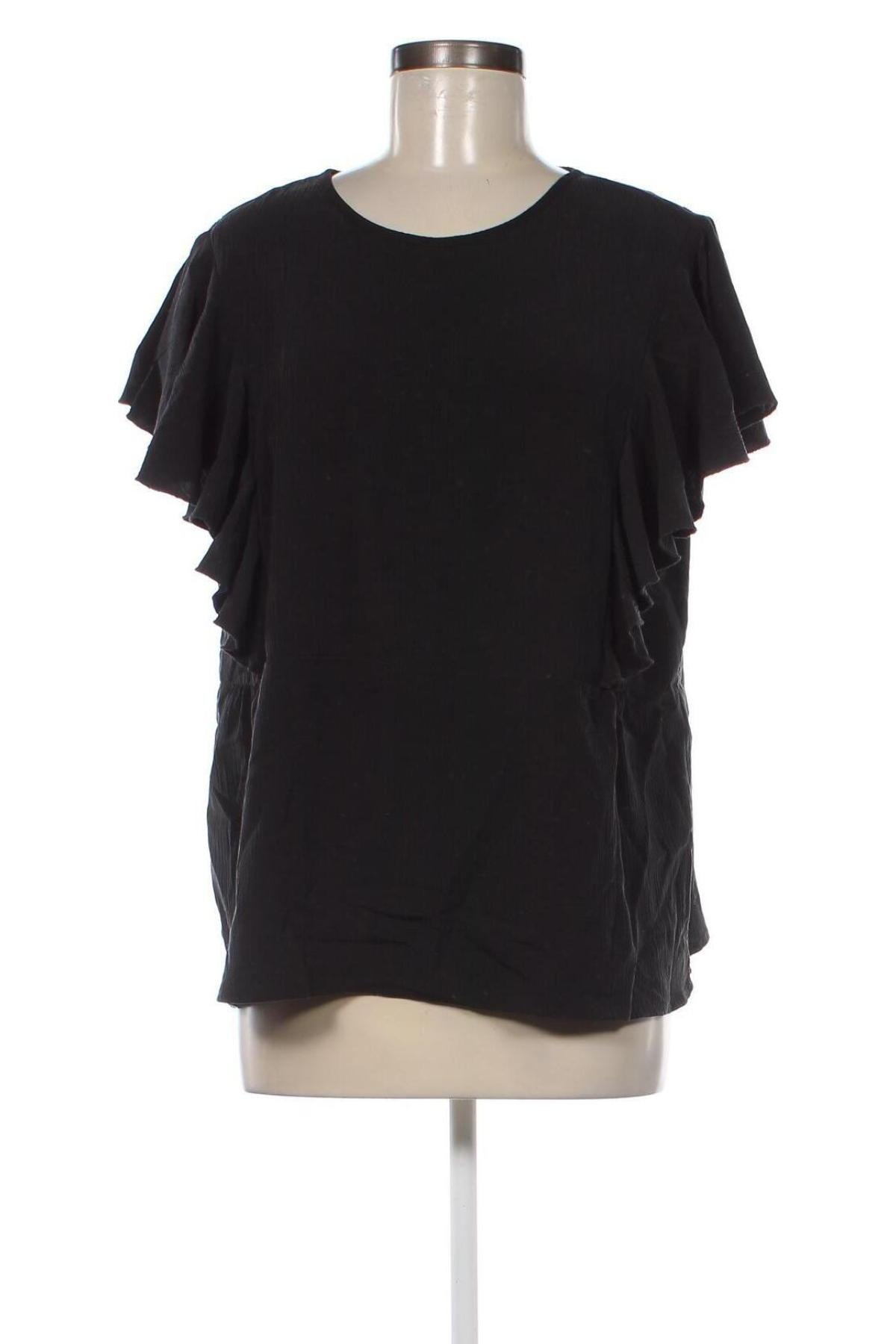 Γυναικεία μπλούζα Kookai, Μέγεθος L, Χρώμα Μαύρο, Τιμή 15,77 €