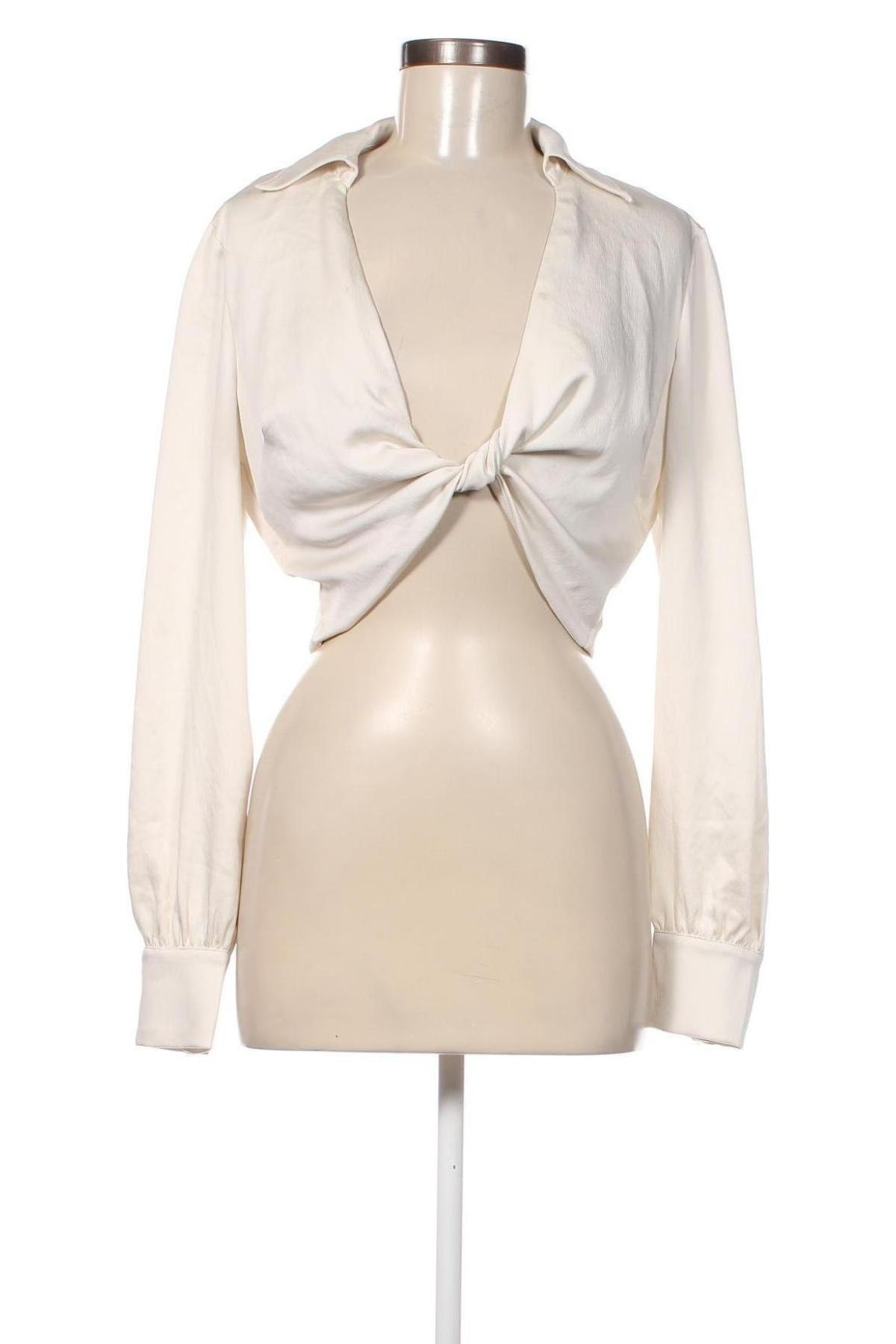Дамска блуза Kookai, Размер M, Цвят Екрю, Цена 29,58 лв.