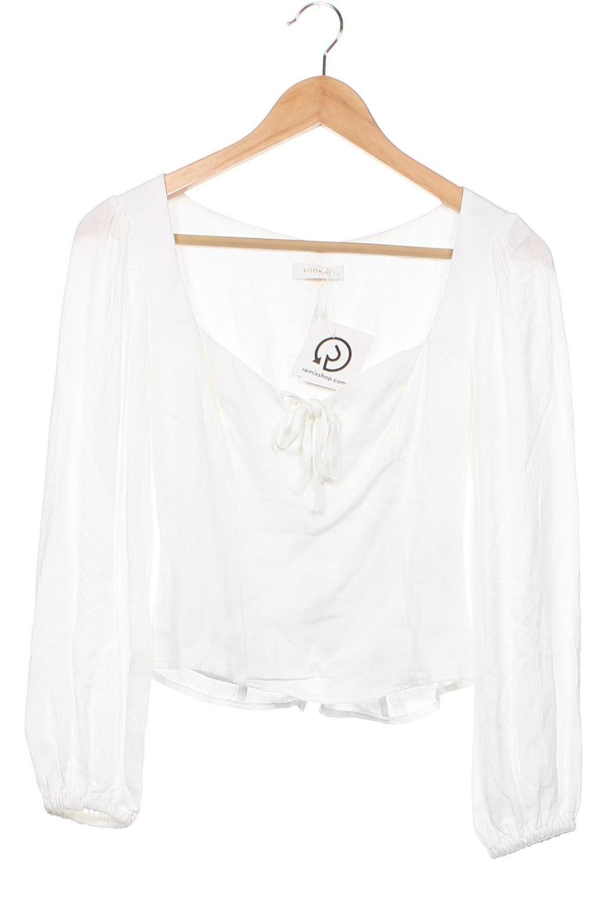 Дамска блуза Kookai, Размер XS, Цвят Бял, Цена 48,96 лв.