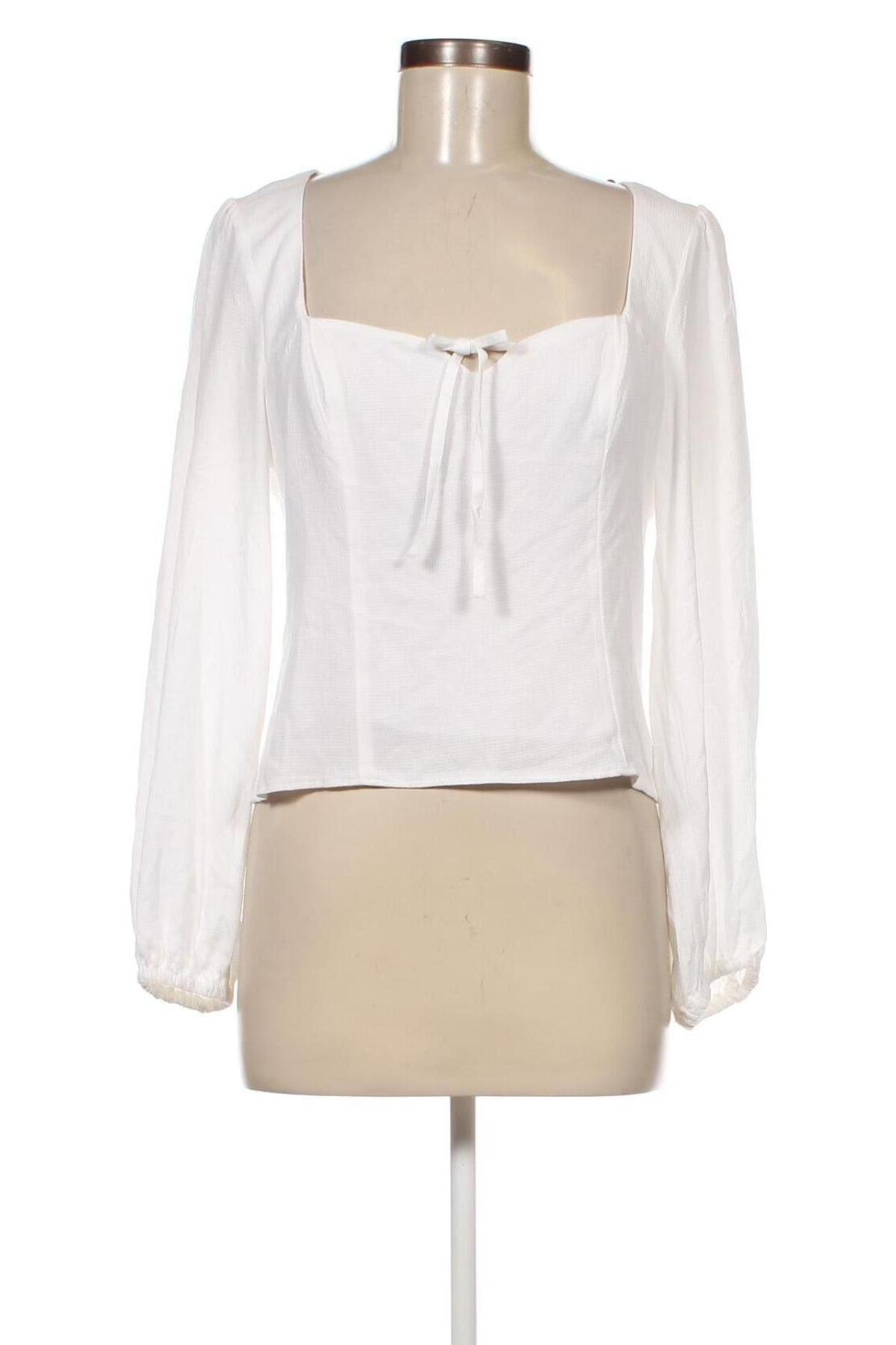 Γυναικεία μπλούζα Kookai, Μέγεθος L, Χρώμα Λευκό, Τιμή 29,97 €