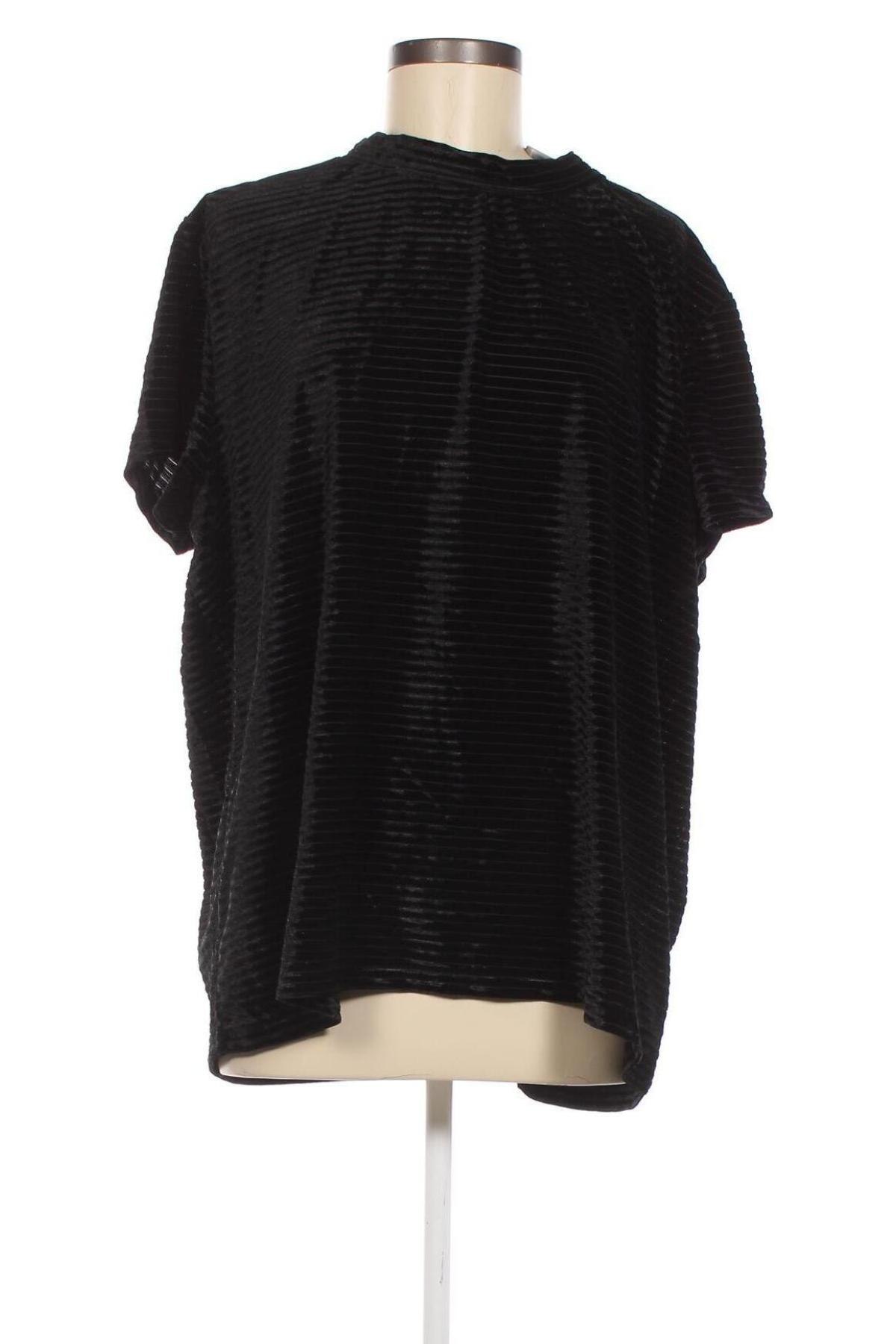 Дамска блуза Ladies Fashion, Размер 4XL, Цвят Черен, Цена 17,04 лв.