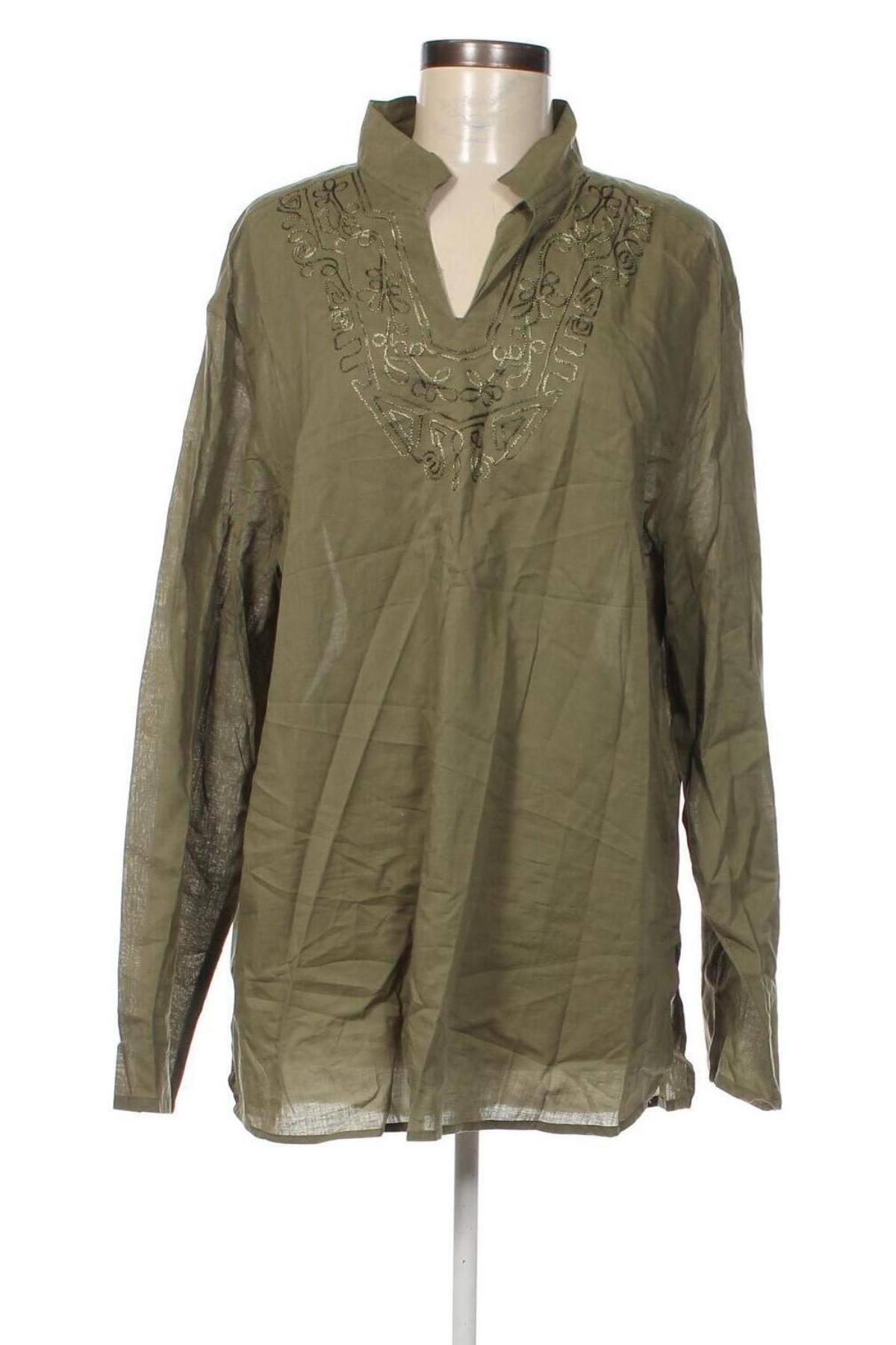 Damen Shirt Latino, Größe XXL, Farbe Grün, Preis 36,45 €